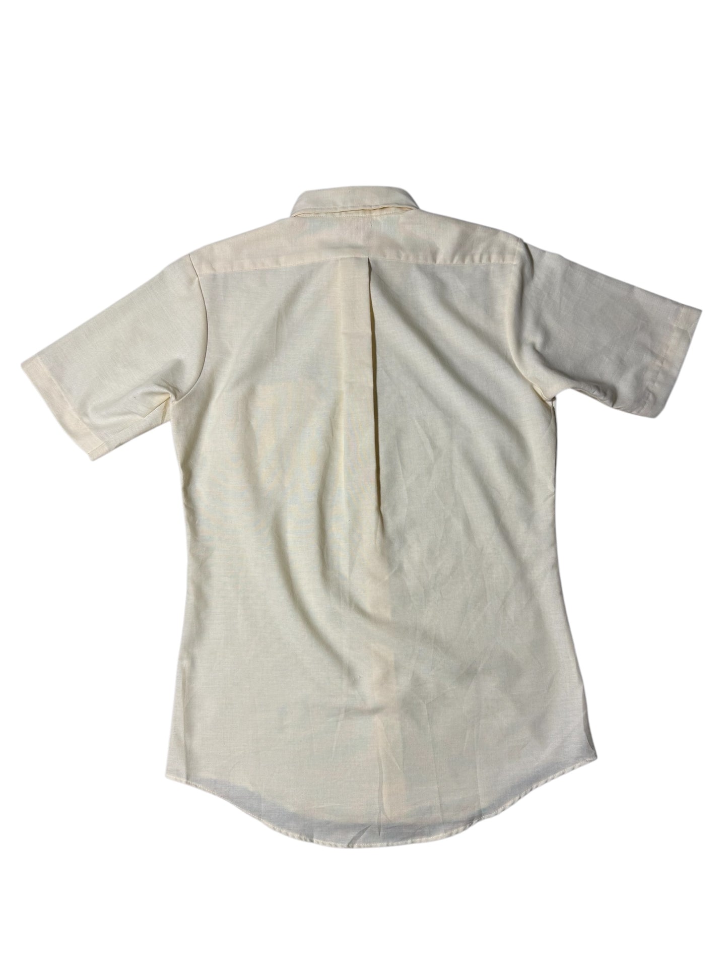 Vintage 1970s–80s Beau Brummell USA Short Sleeve Button Down Shirt