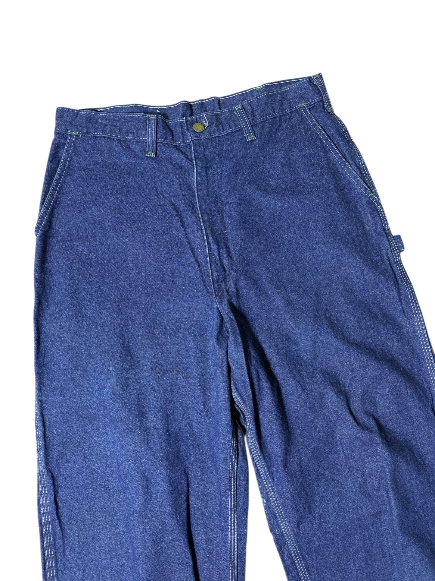 Vintage 1980s OshKosh B’Gosh Carpenter Denim Pants Workwear Carpenter