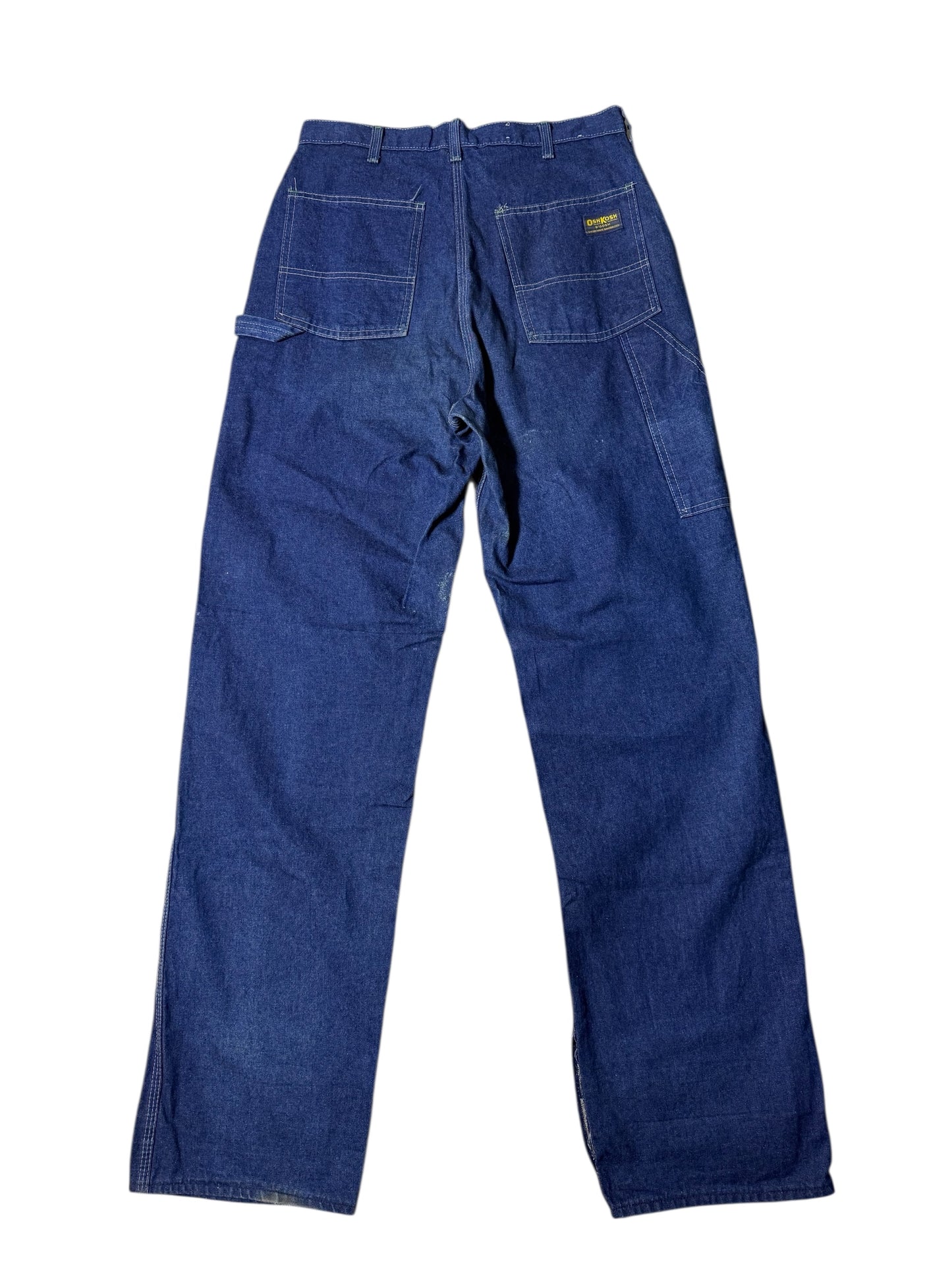 Vintage 1980s OshKosh B’Gosh Carpenter Denim Pants Workwear Carpenter