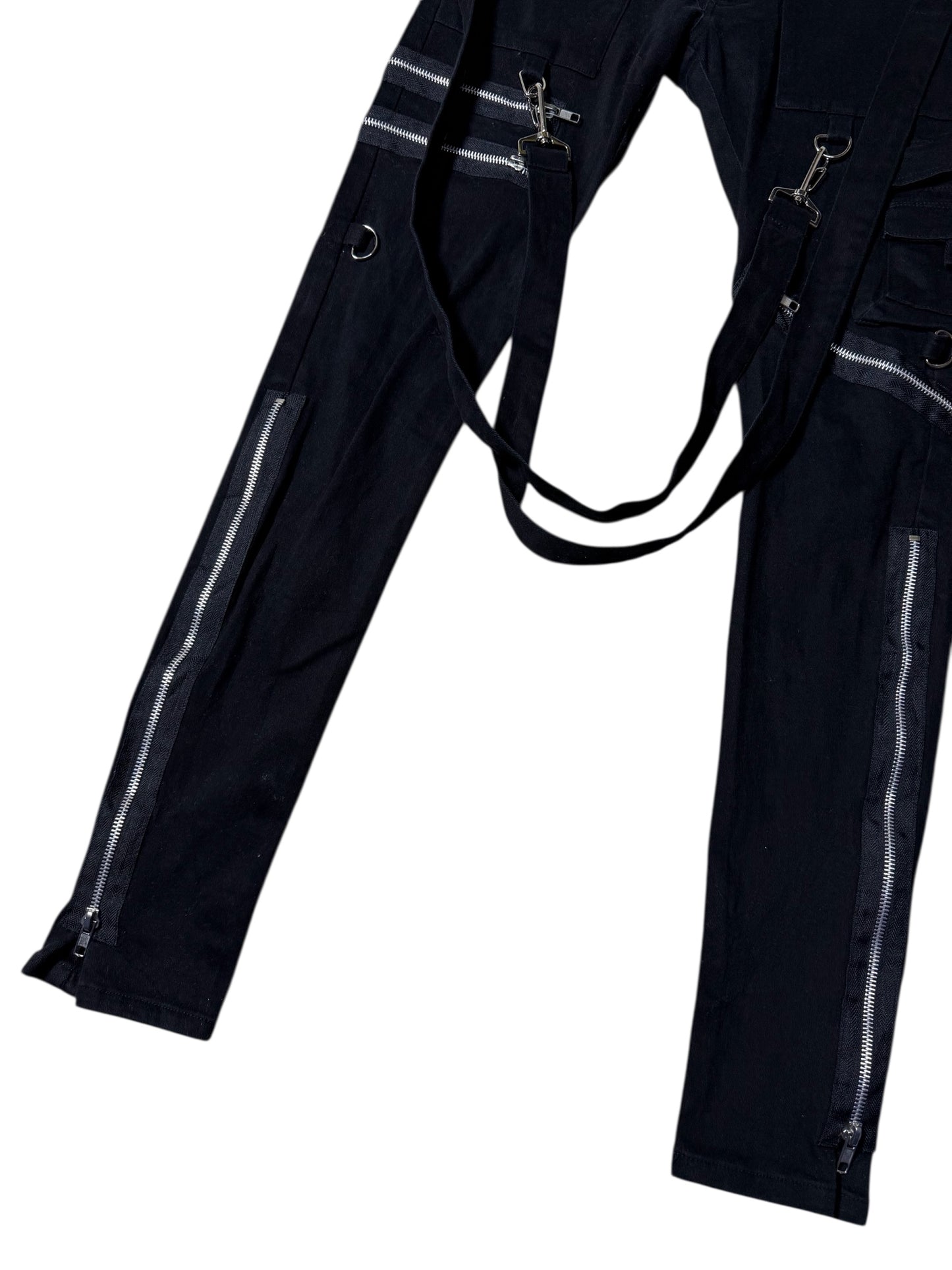 Y2K Stigmata Sexy Dynamite London Punk Bondage Strap Pants