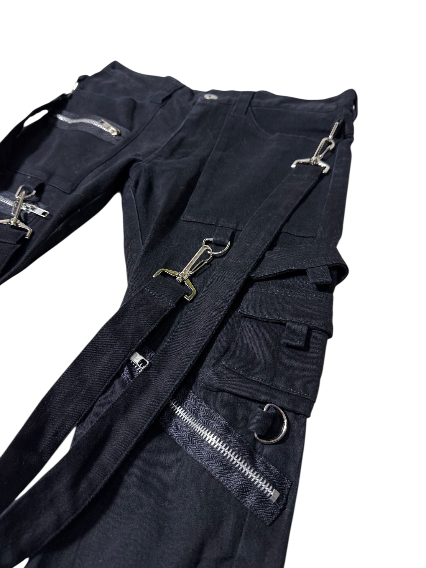 Y2K Stigmata Sexy Dynamite London Punk Bondage Strap Pants