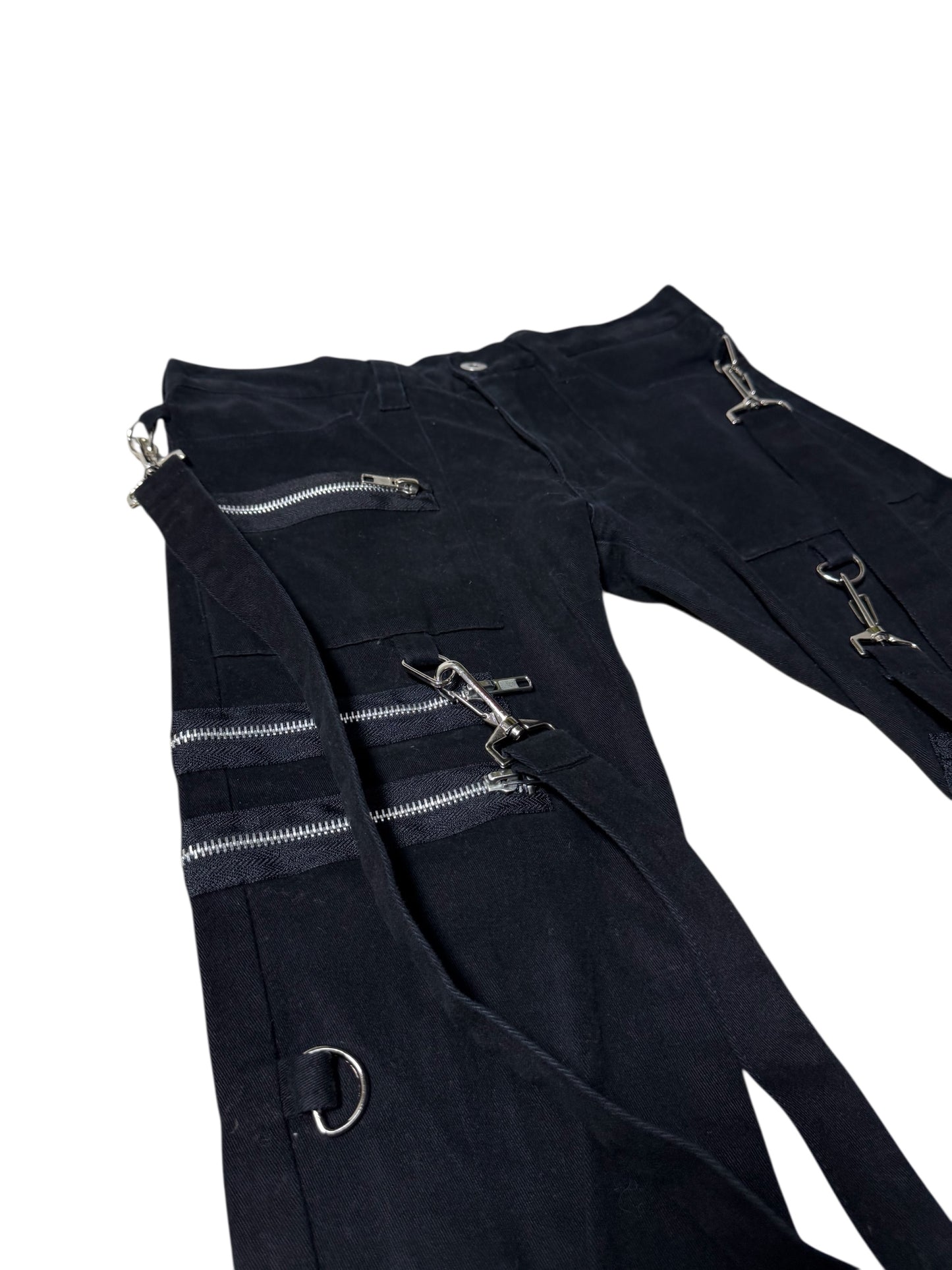 Y2K Stigmata Sexy Dynamite London Punk Bondage Strap Pants