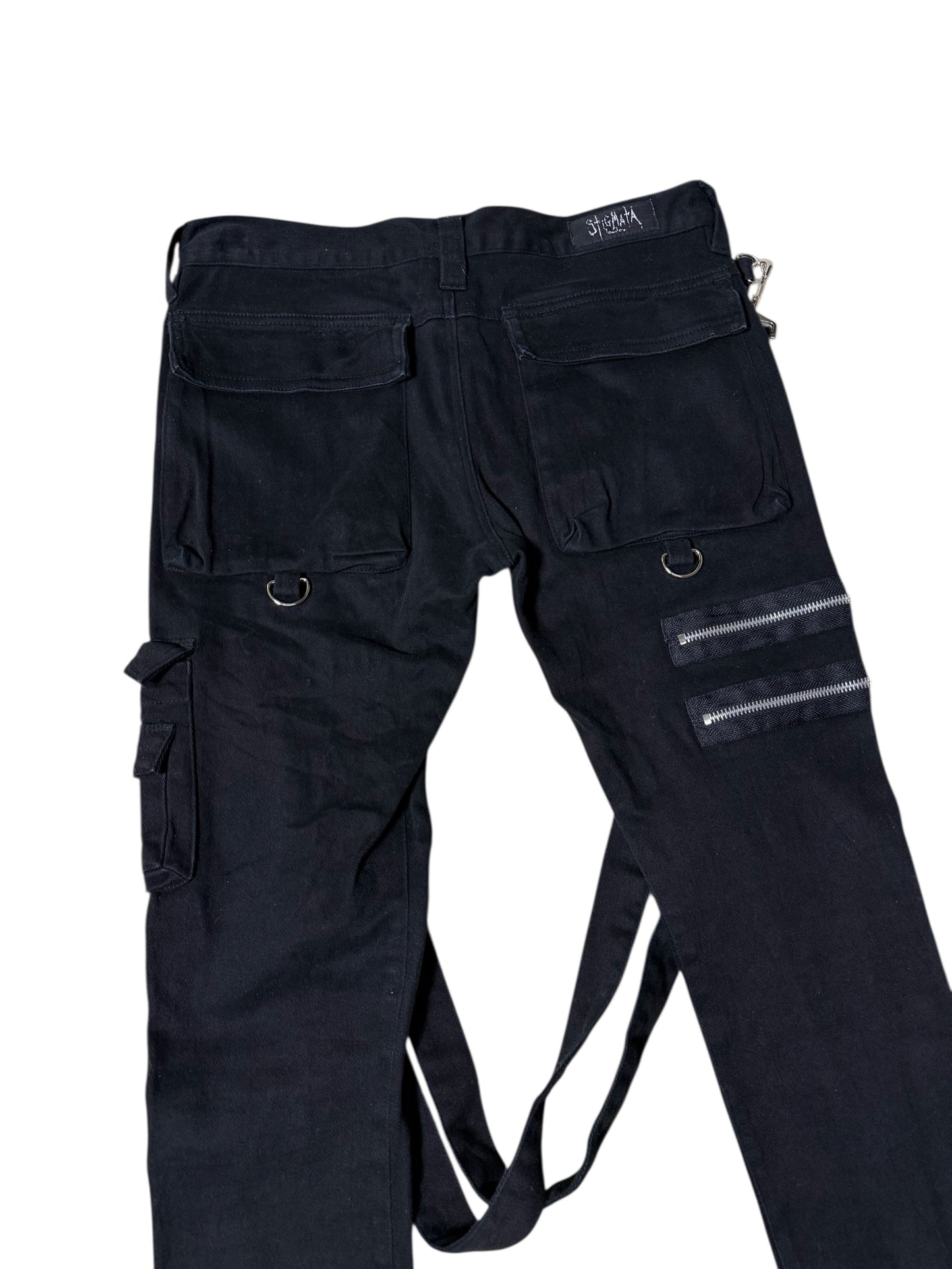 Y2K Stigmata Sexy Dynamite London Punk Bondage Strap Pants