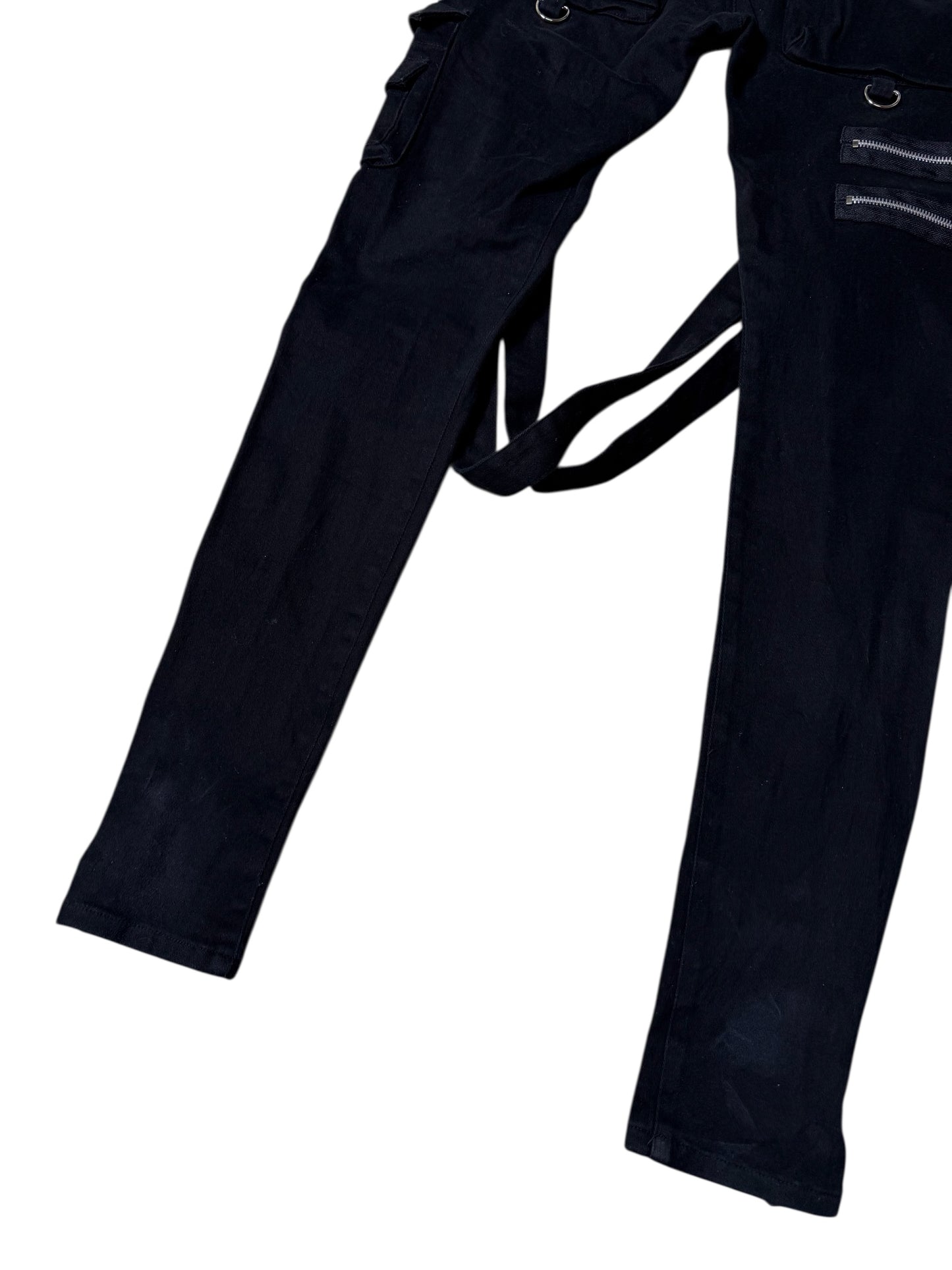 Y2K Stigmata Sexy Dynamite London Punk Bondage Strap Pants