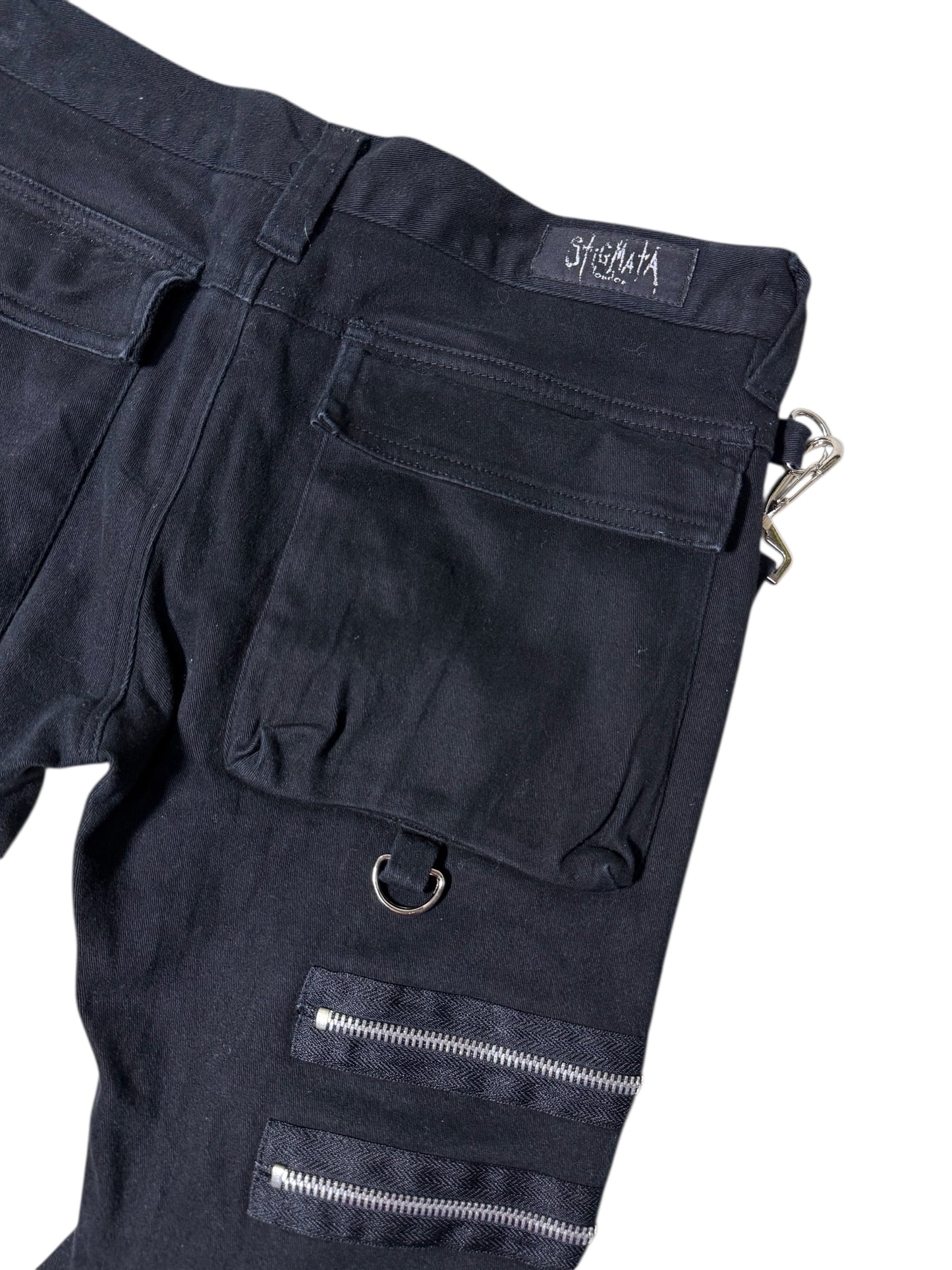 Y2K Stigmata Sexy Dynamite London Punk Bondage Strap Pants