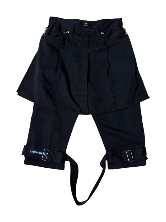 Super Lovers Japan Punk Layered Skirt Pants Lover’s Rock