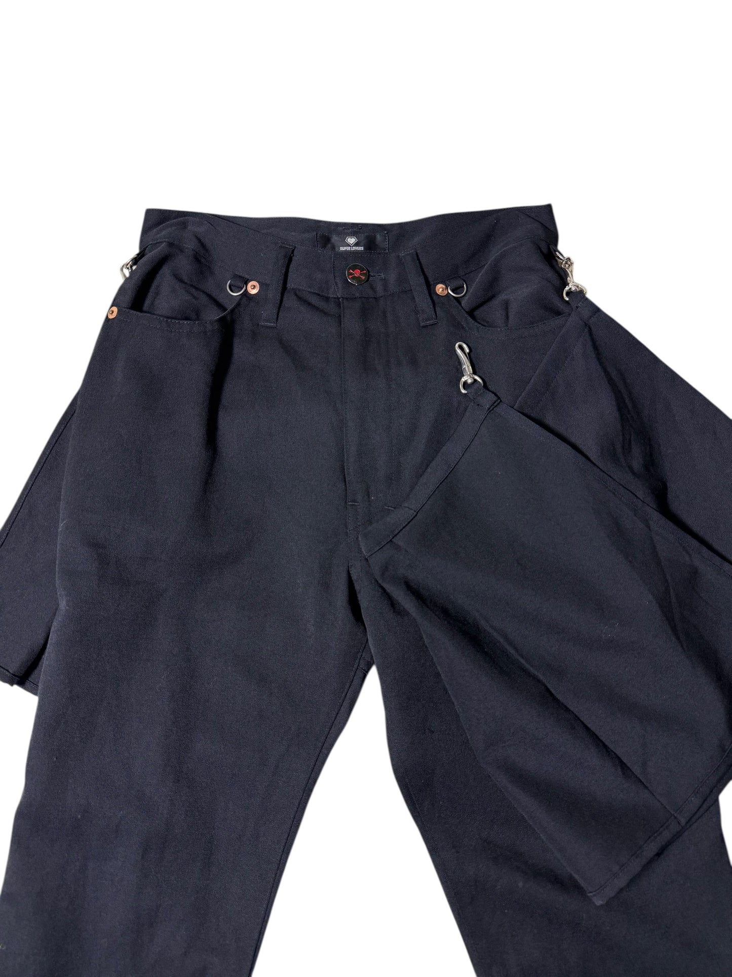 Super Lovers Japan Punk Layered Skirt Pants Lover’s Rock