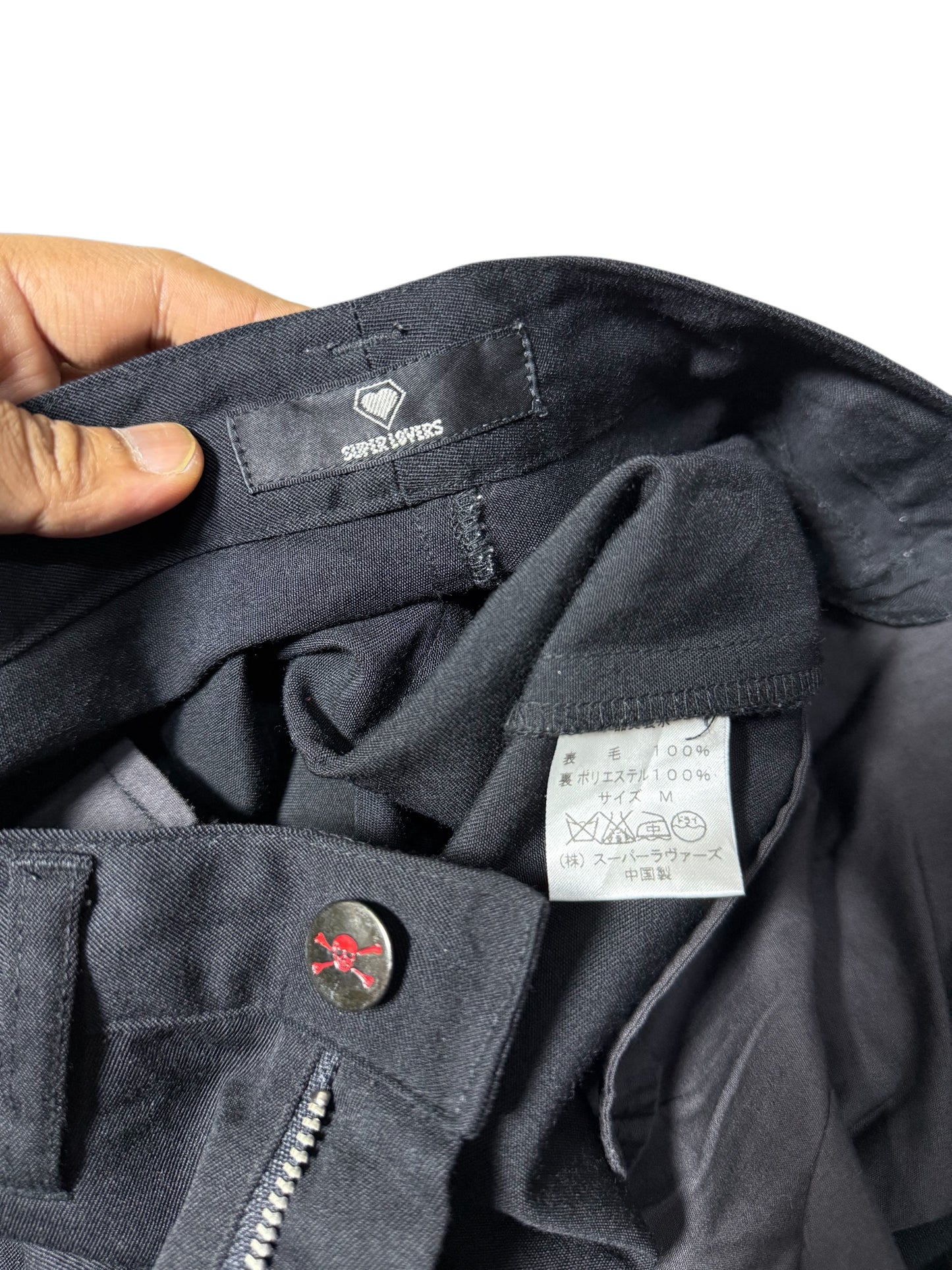 Super Lovers Japan Punk Layered Skirt Pants Lover’s Rock