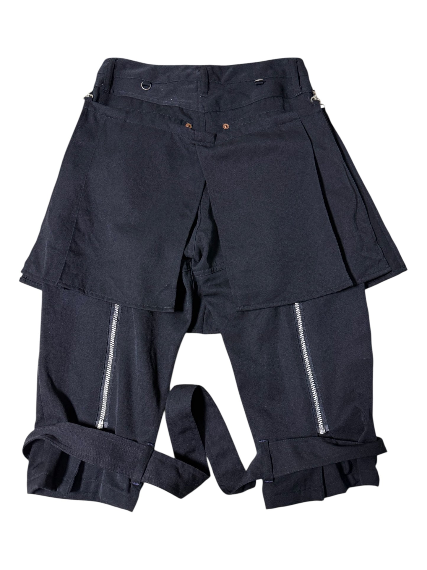 Super Lovers Japan Punk Layered Skirt Pants Lover’s Rock