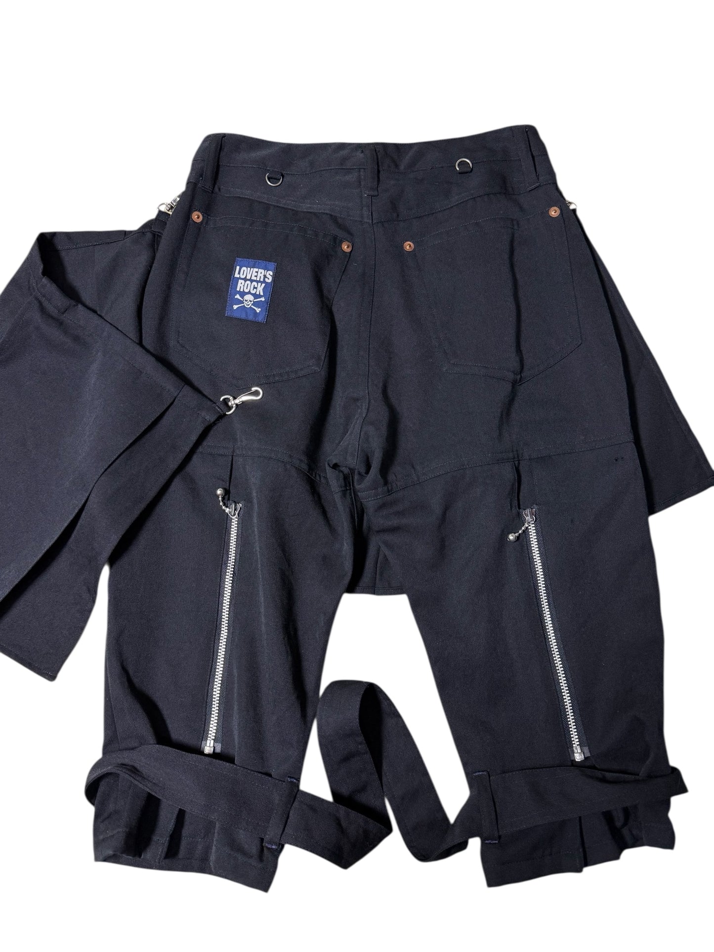 Super Lovers Japan Punk Layered Skirt Pants Lover’s Rock