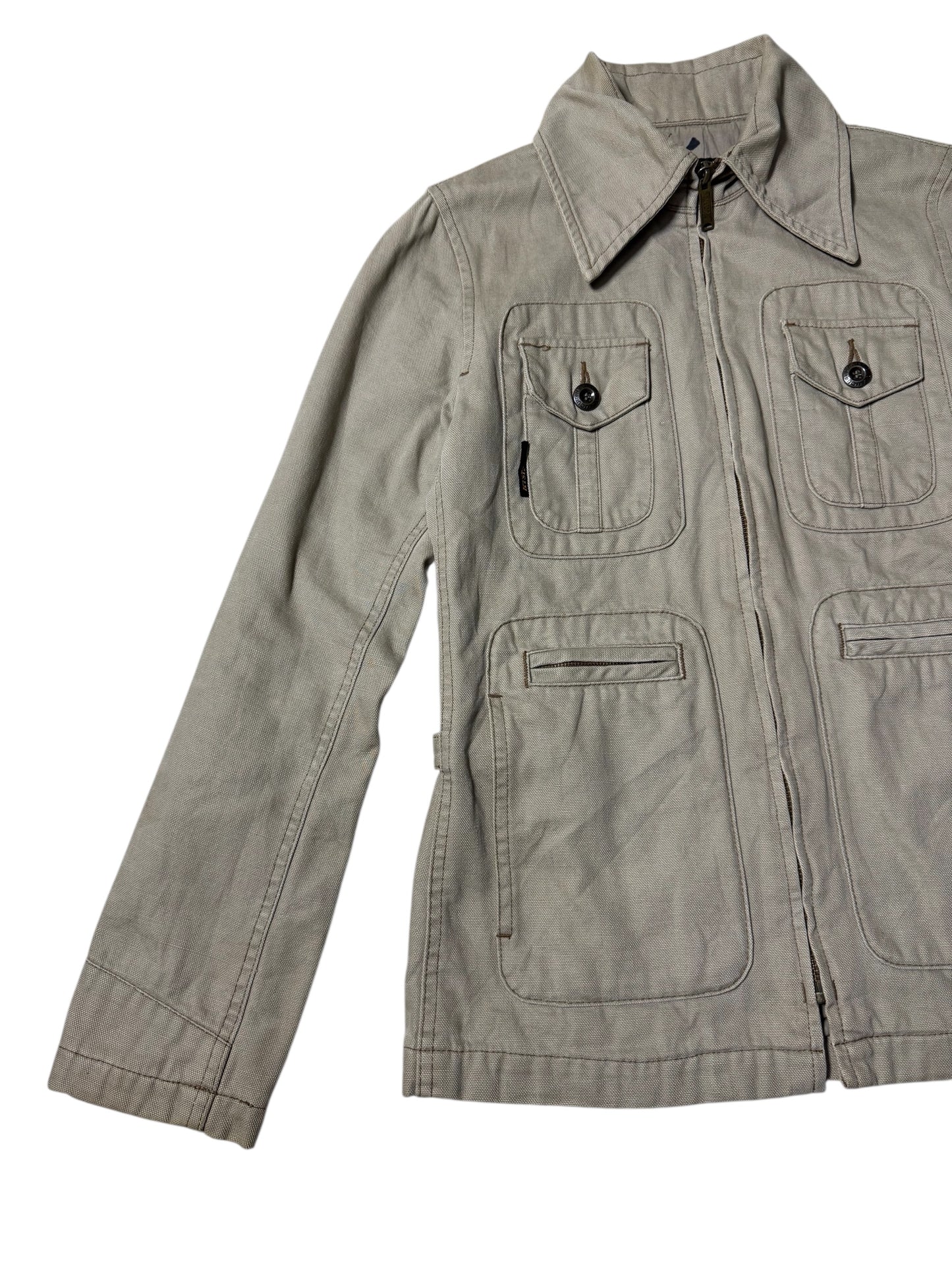 Vintage 2000s Hysteric Heavy Canvas Utility Jacket