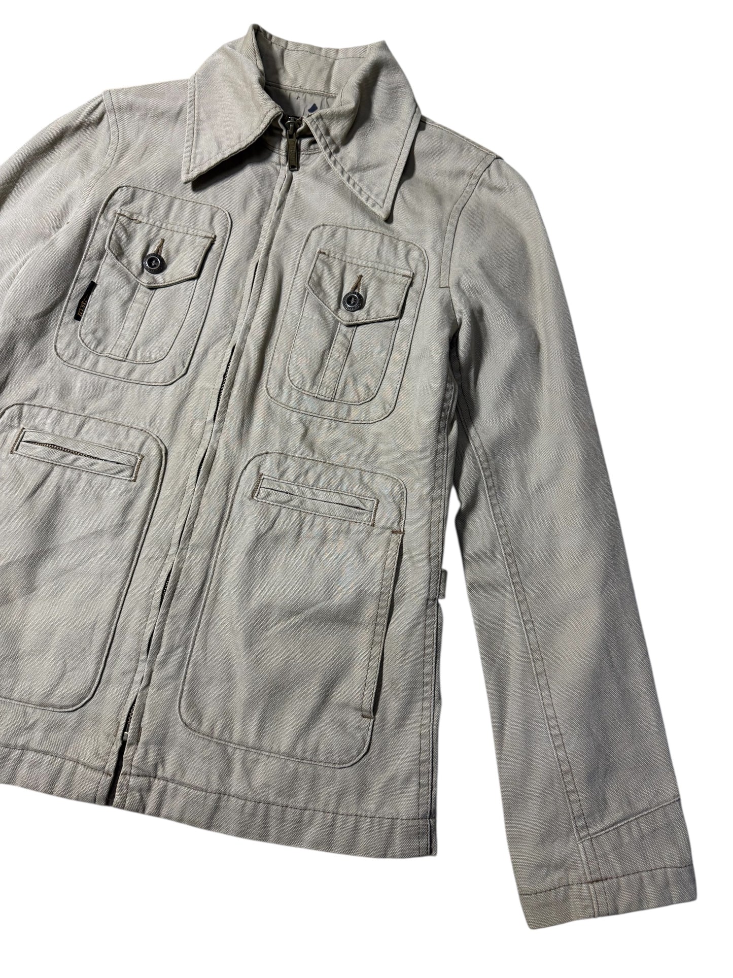 Vintage 2000s Hysteric Heavy Canvas Utility Jacket