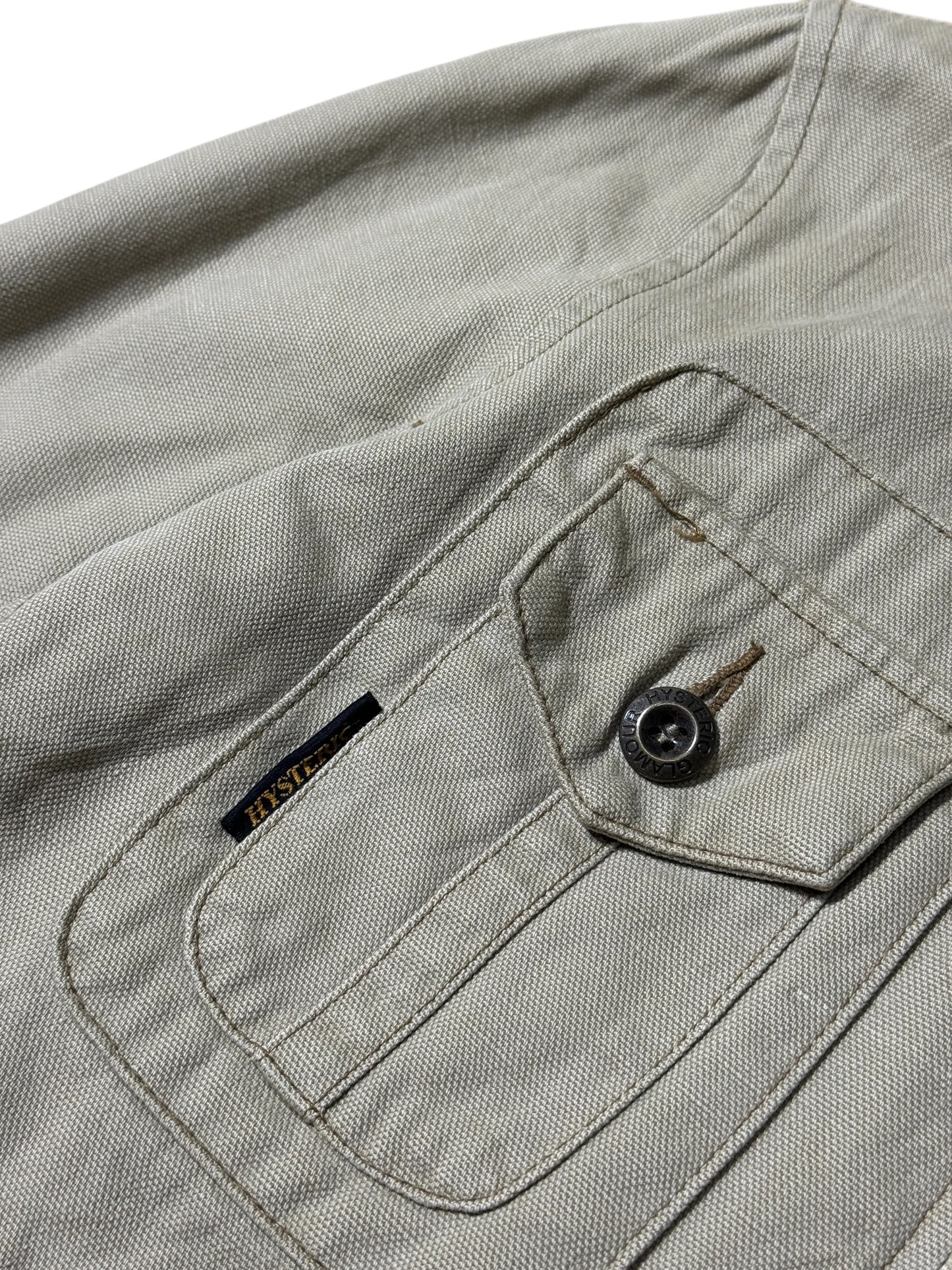 Vintage 2000s Hysteric Heavy Canvas Utility Jacket