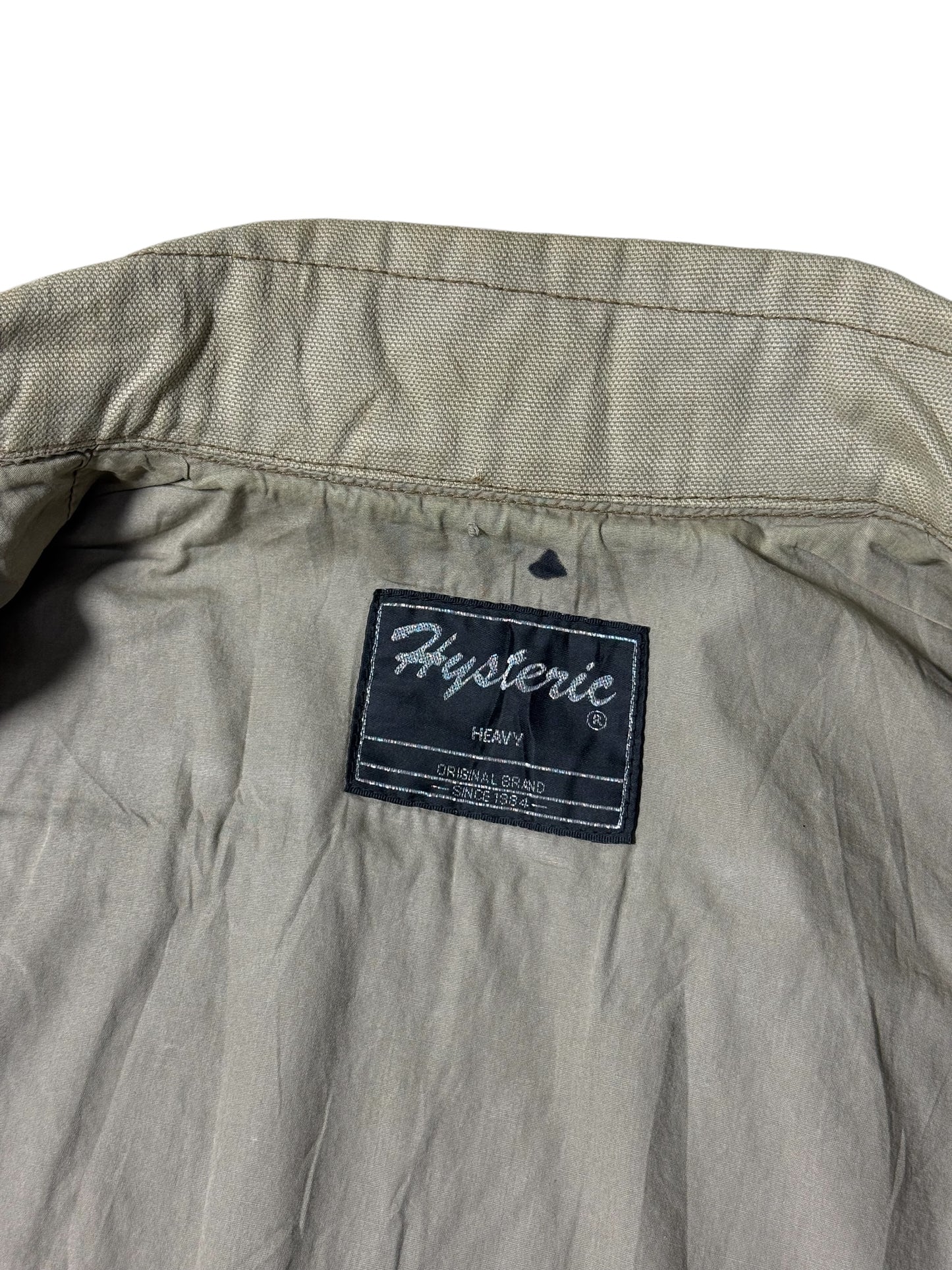 Vintage 2000s Hysteric Heavy Canvas Utility Jacket