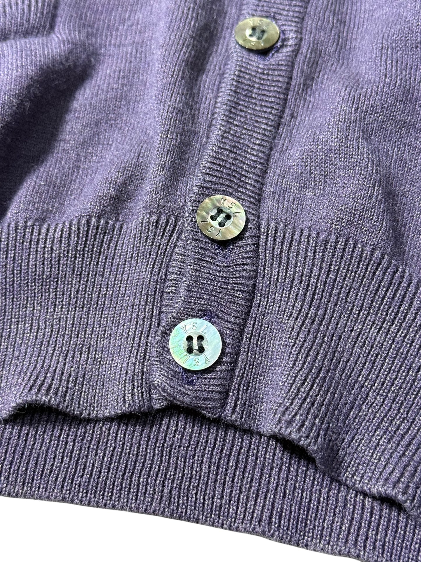 Vintage 1980s–90s YSL Yves Saint Laurent Knit Vest