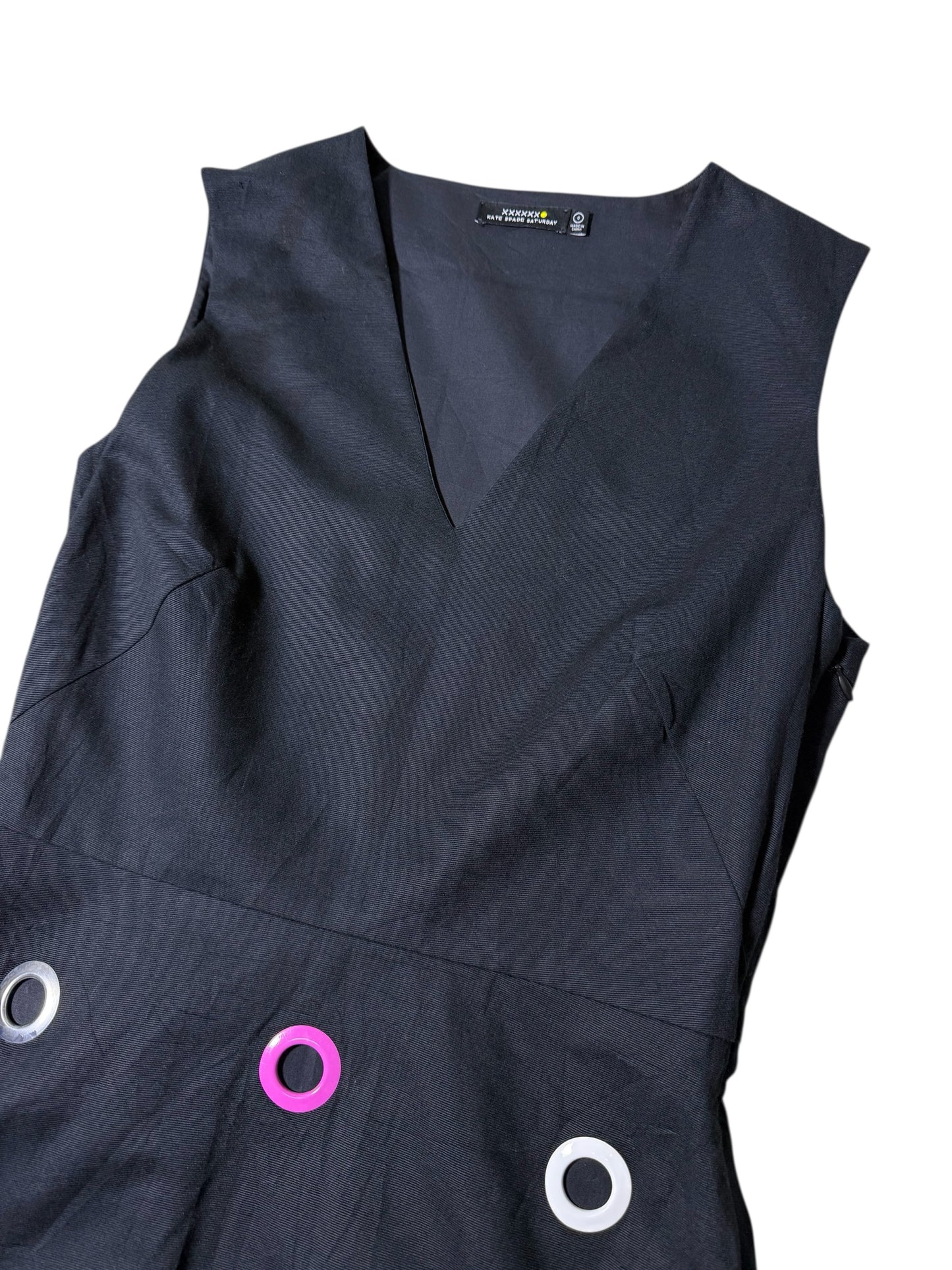 Kate Spade Saturday Sleeveless Grommet Dress