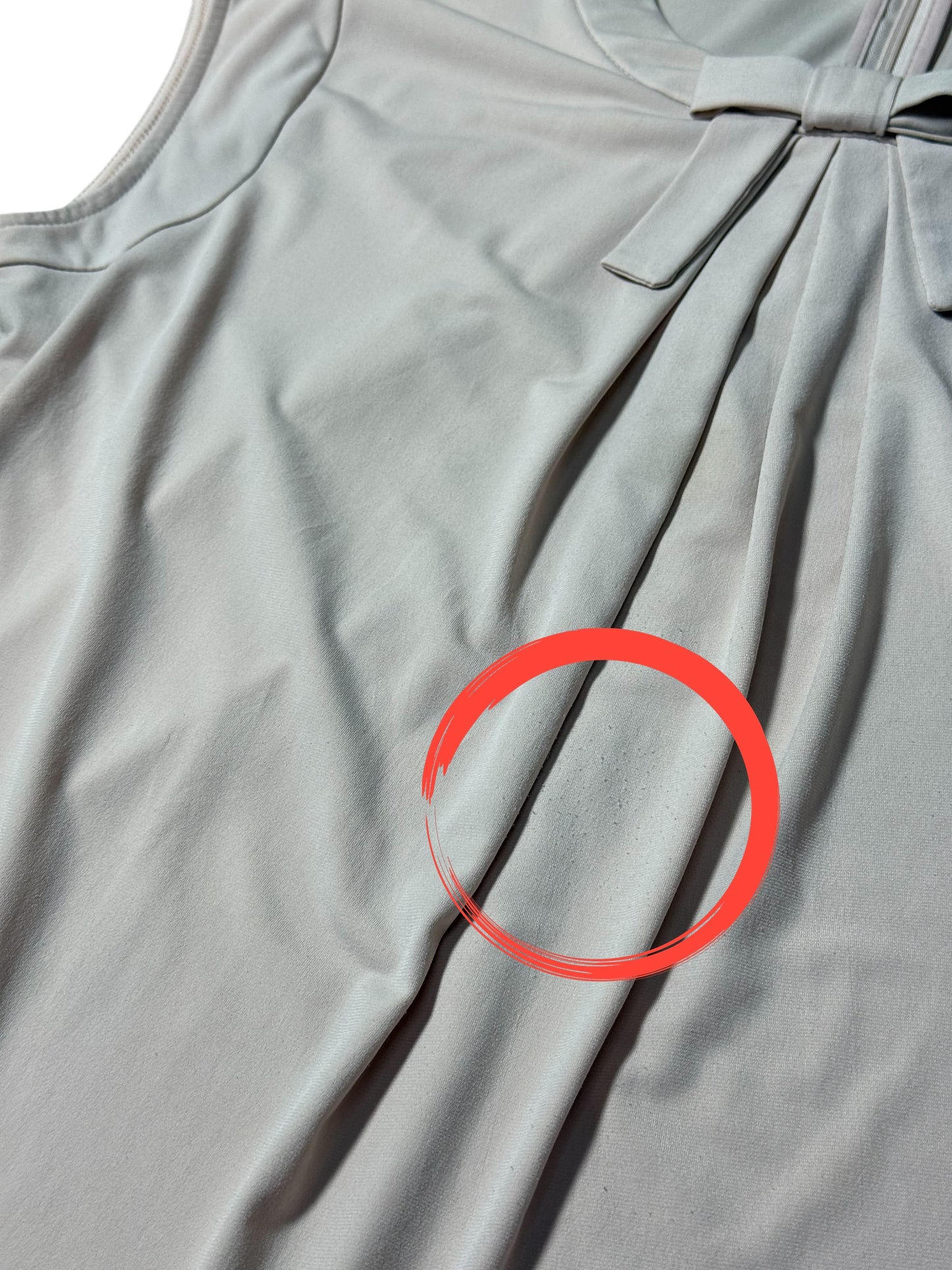 Karl Lagerfeld Paris Sleeveless Bow-Front Blouse – Beige