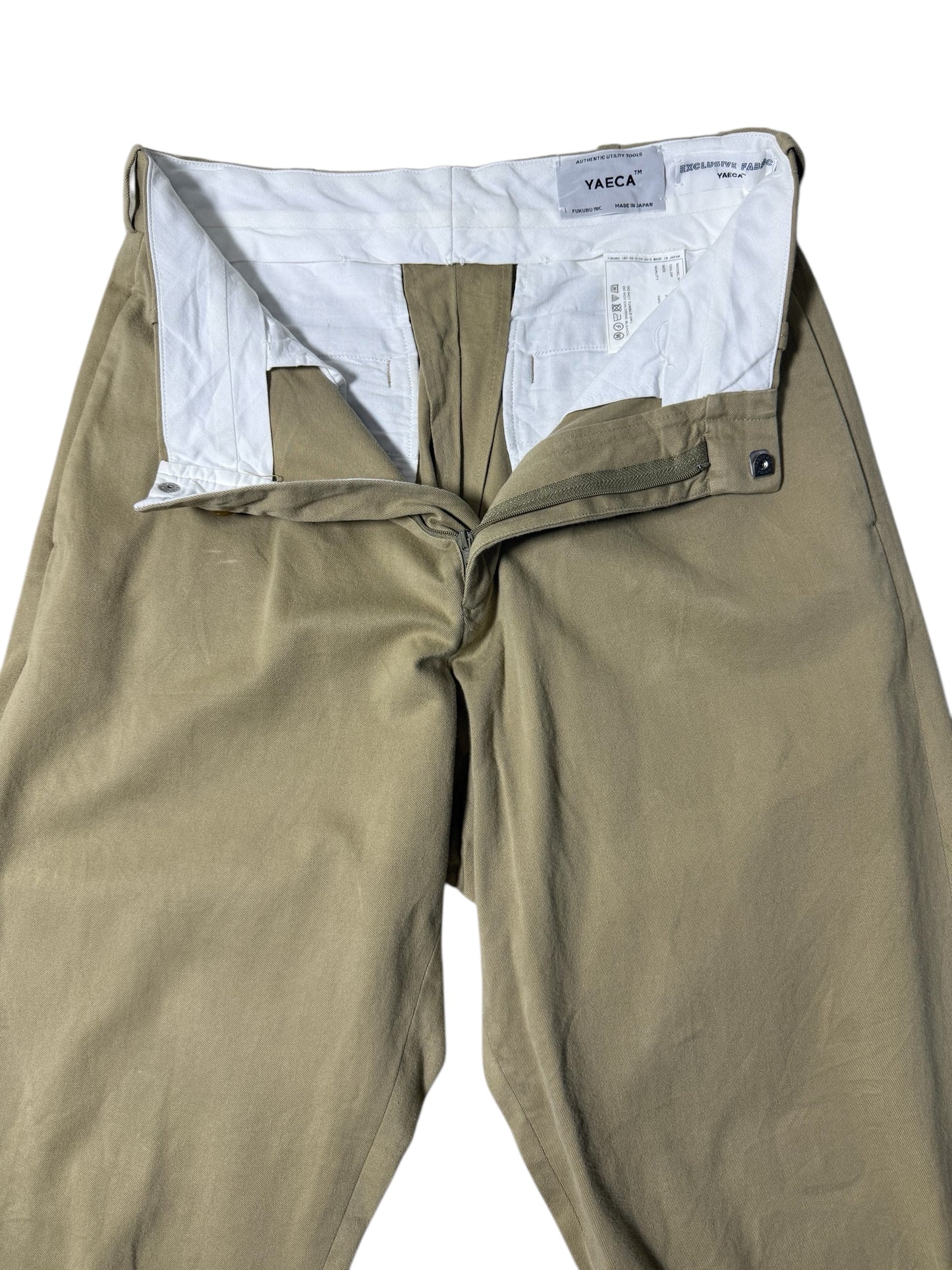 Yaeca Japan Utility Chino Pants Made In Japan