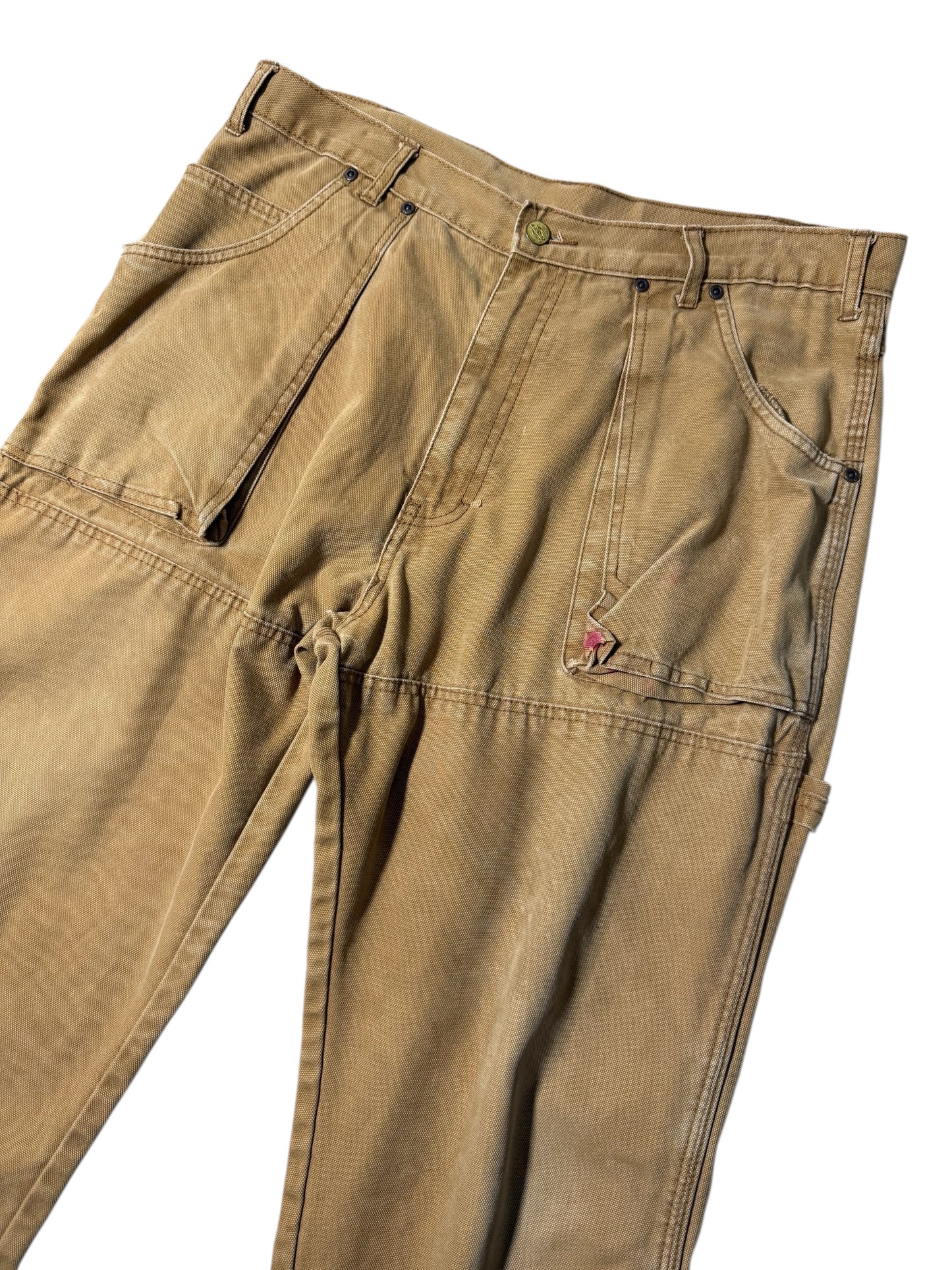 Dickies Double Knee Carpenter Pants Brown Duck Canvas