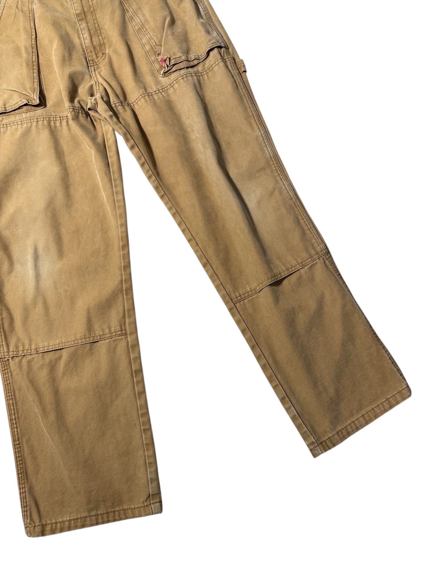 Dickies Double Knee Carpenter Pants Brown Duck Canvas