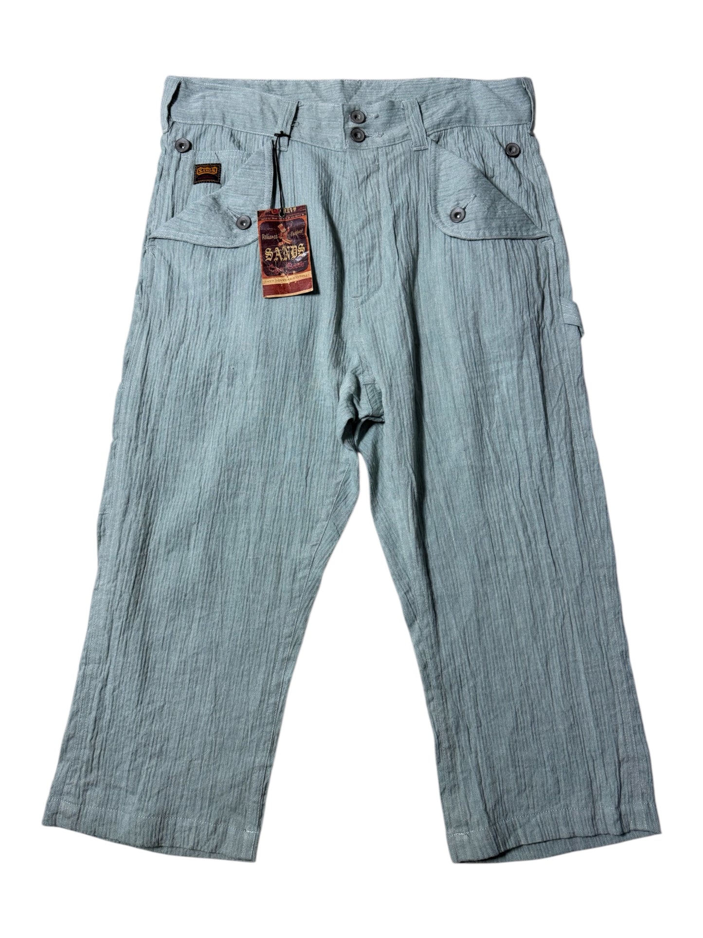 SANDS Japan Crinkle Textured Wide Work Pants