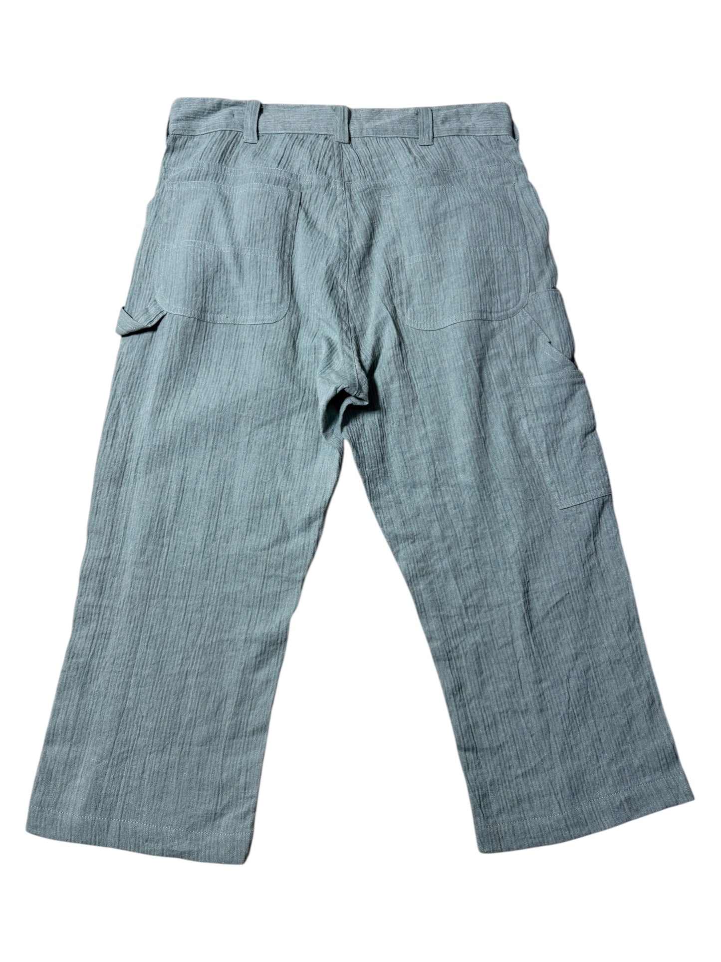 SANDS Japan Crinkle Textured Wide Work Pants