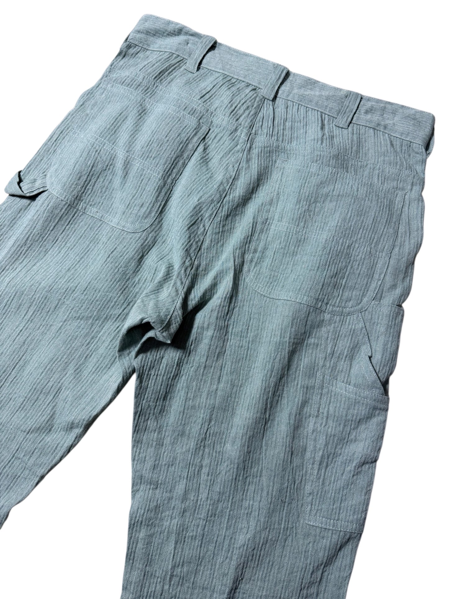 SANDS Japan Crinkle Textured Wide Work Pants