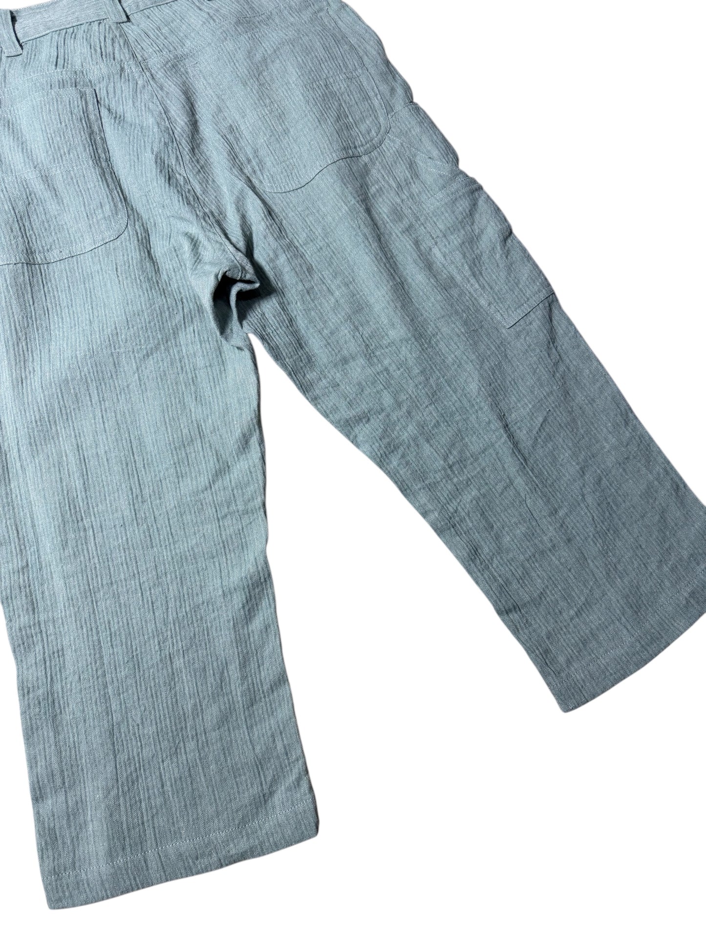 SANDS Japan Crinkle Textured Wide Work Pants