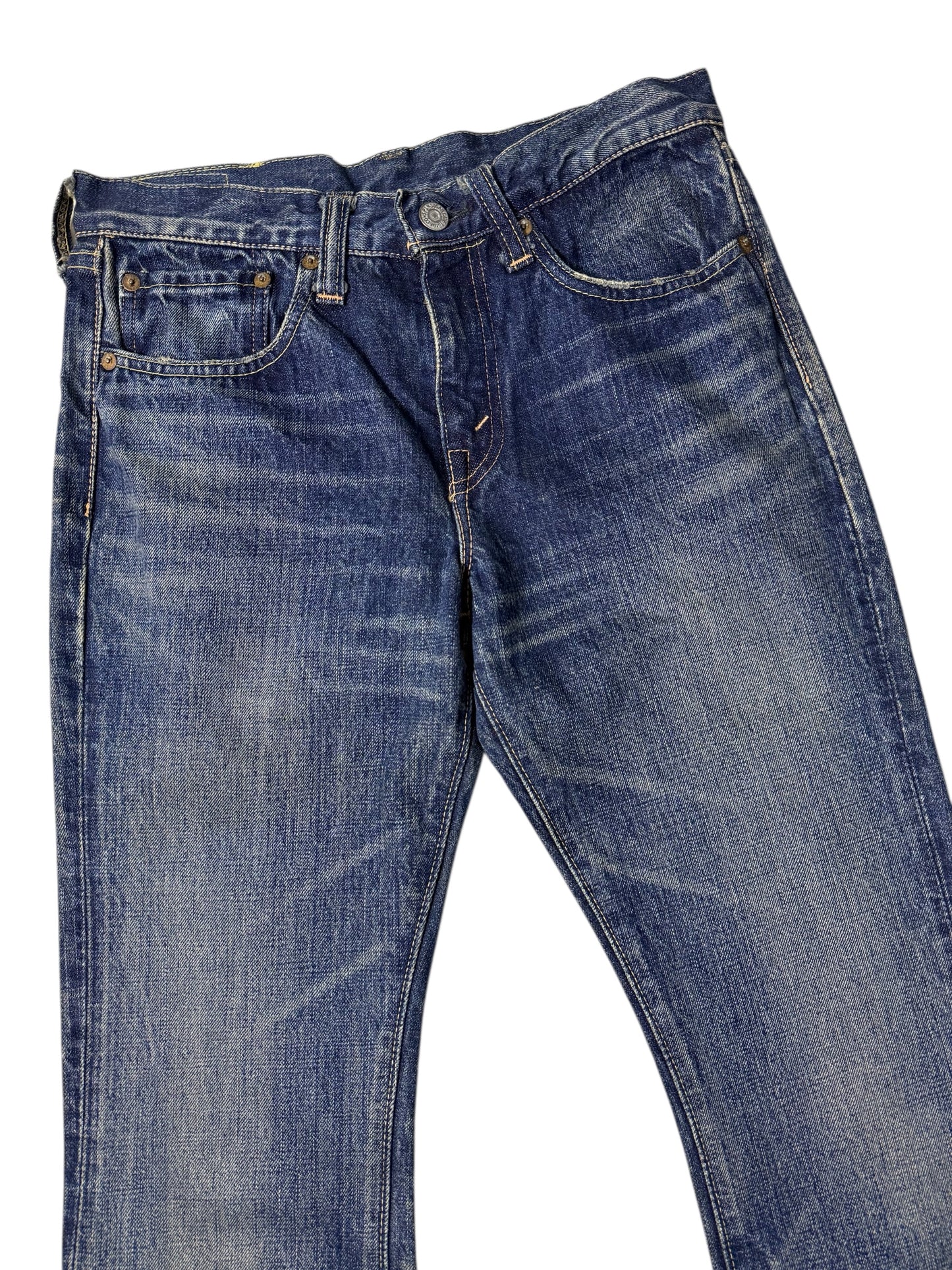 Sugar Cane Lot 321 Vintage Denim Jeans Flare Cut