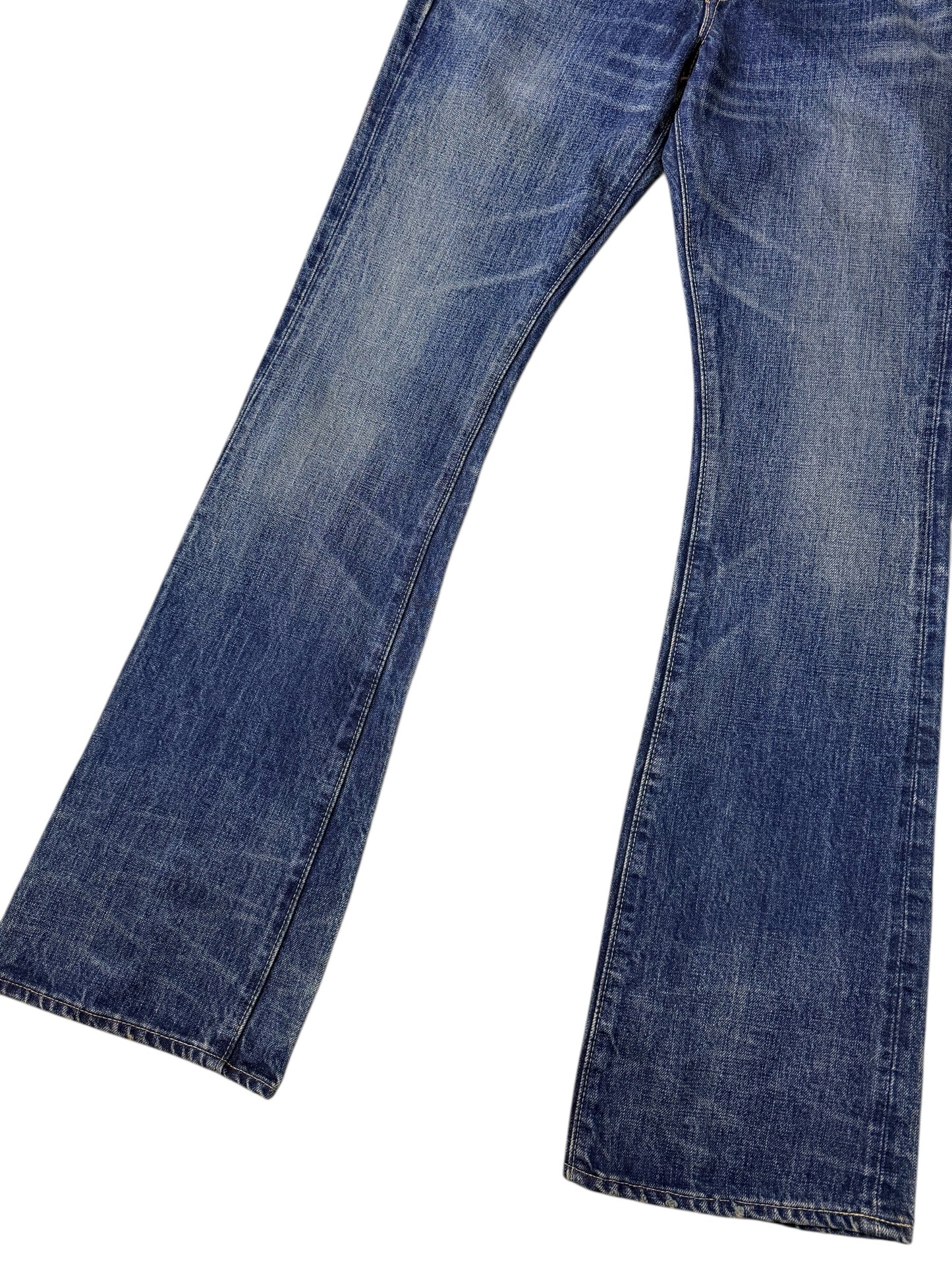 Sugar Cane Lot 321 Vintage Denim Jeans Flare Cut