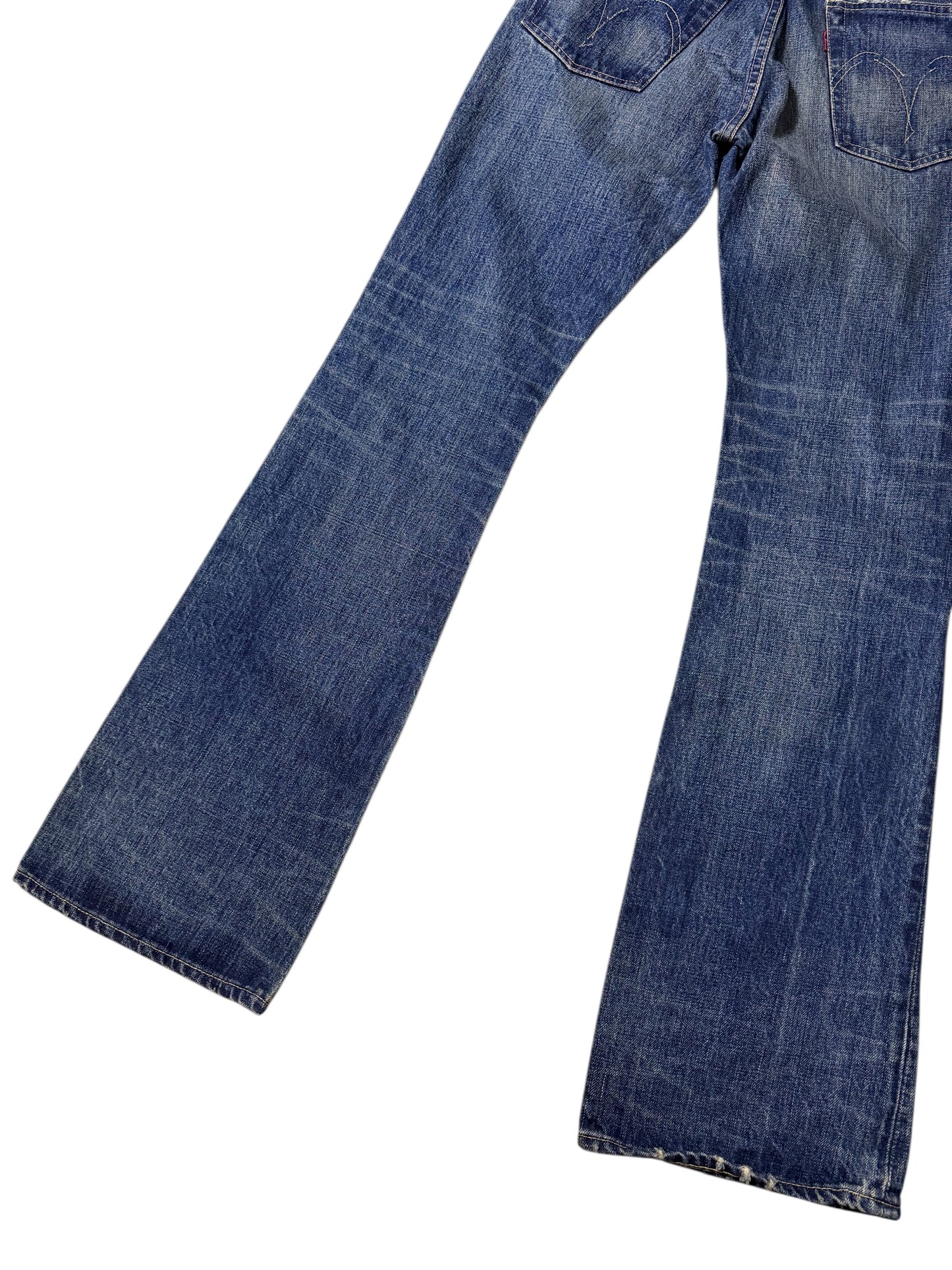 Sugar Cane Lot 321 Vintage Denim Jeans Flare Cut