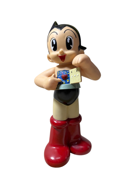 Vintage Astro Boy Billiken Shokai 14” Open-Chest Vinyl Figure Japan Made