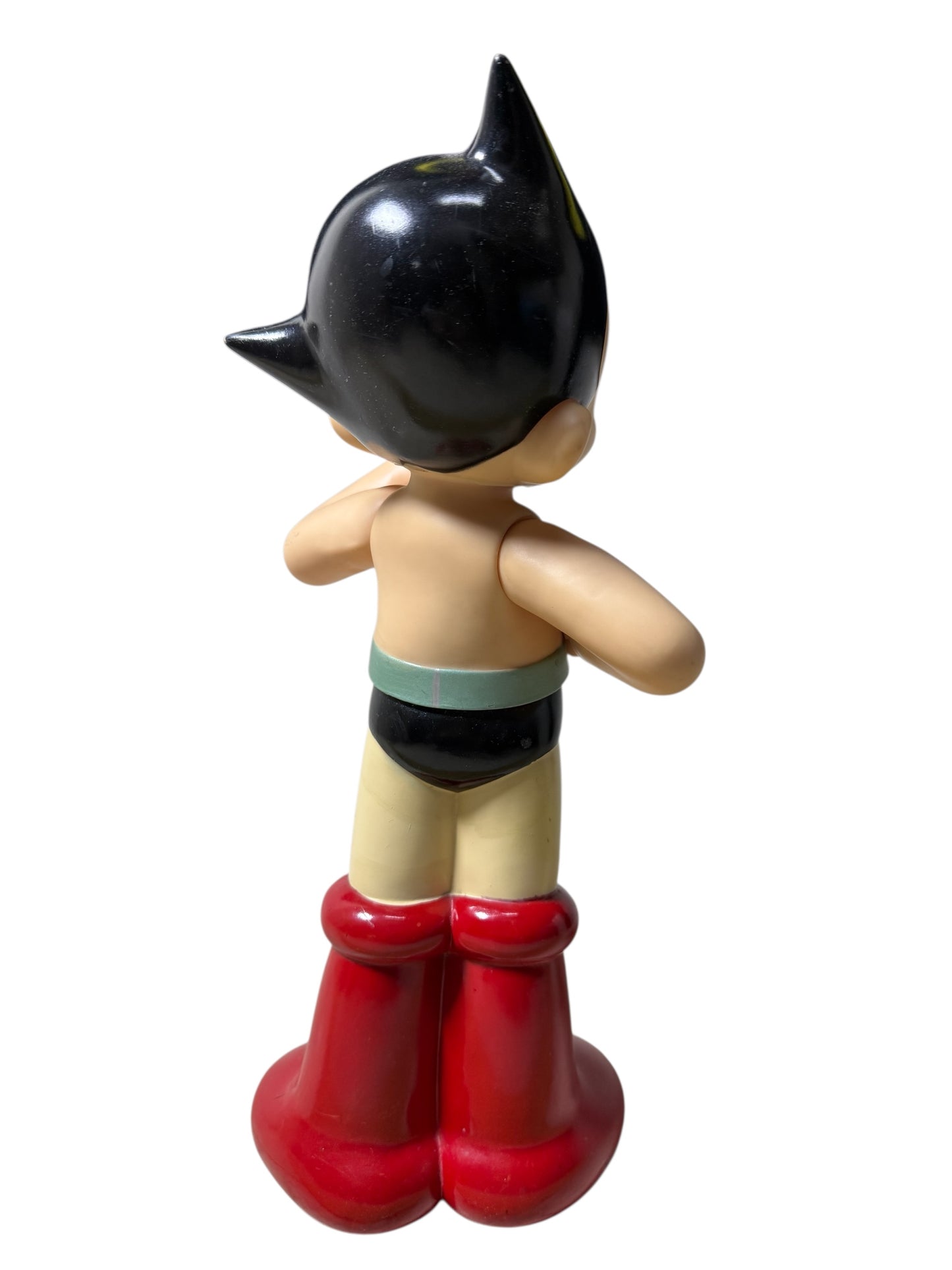 Vintage Astro Boy Billiken Shokai 14” Open-Chest Vinyl Figure Japan Made