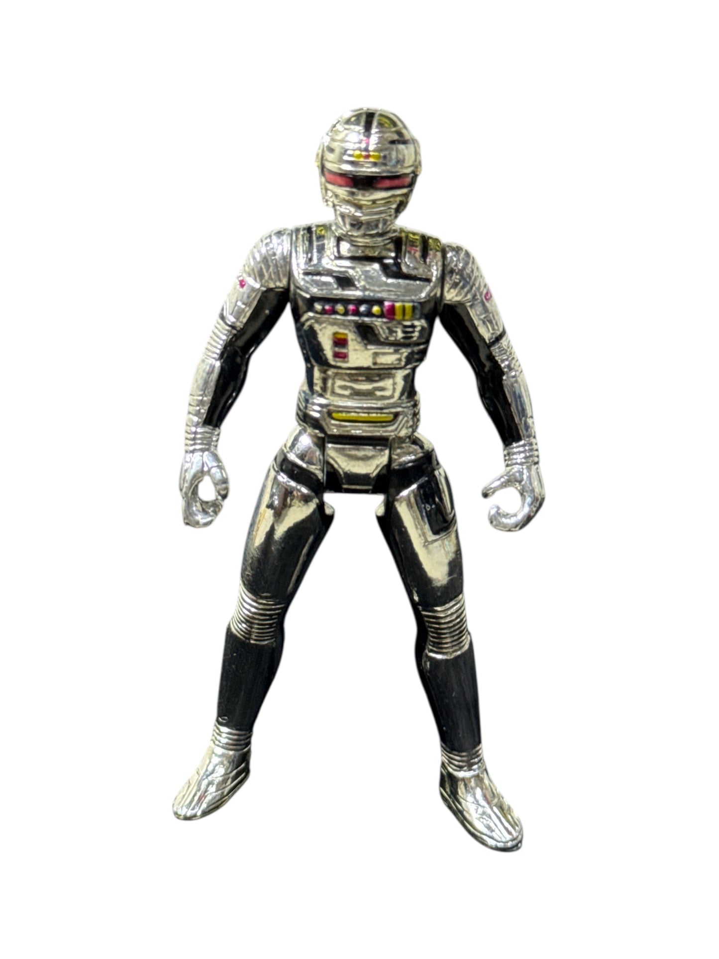 Vintage 1998 Banpresto Space Sheriff Gavan Chrome Figure Metal Hero Vintage