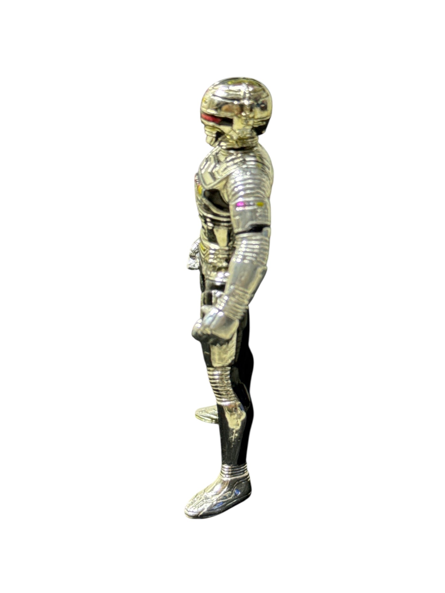 Vintage 1998 Banpresto Space Sheriff Gavan Chrome Figure Metal Hero Vintage