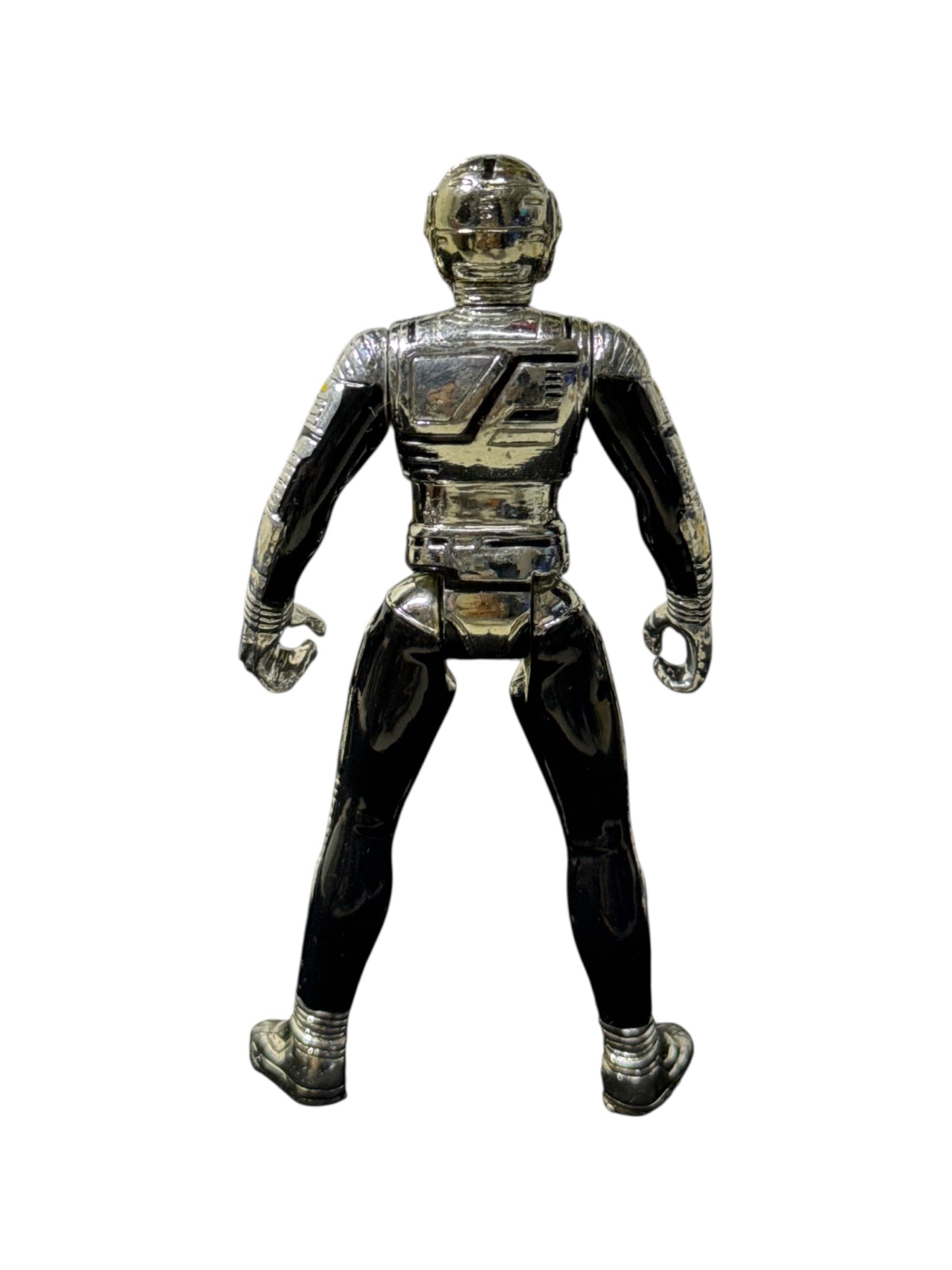 Vintage 1998 Banpresto Space Sheriff Gavan Chrome Figure Metal Hero Vintage