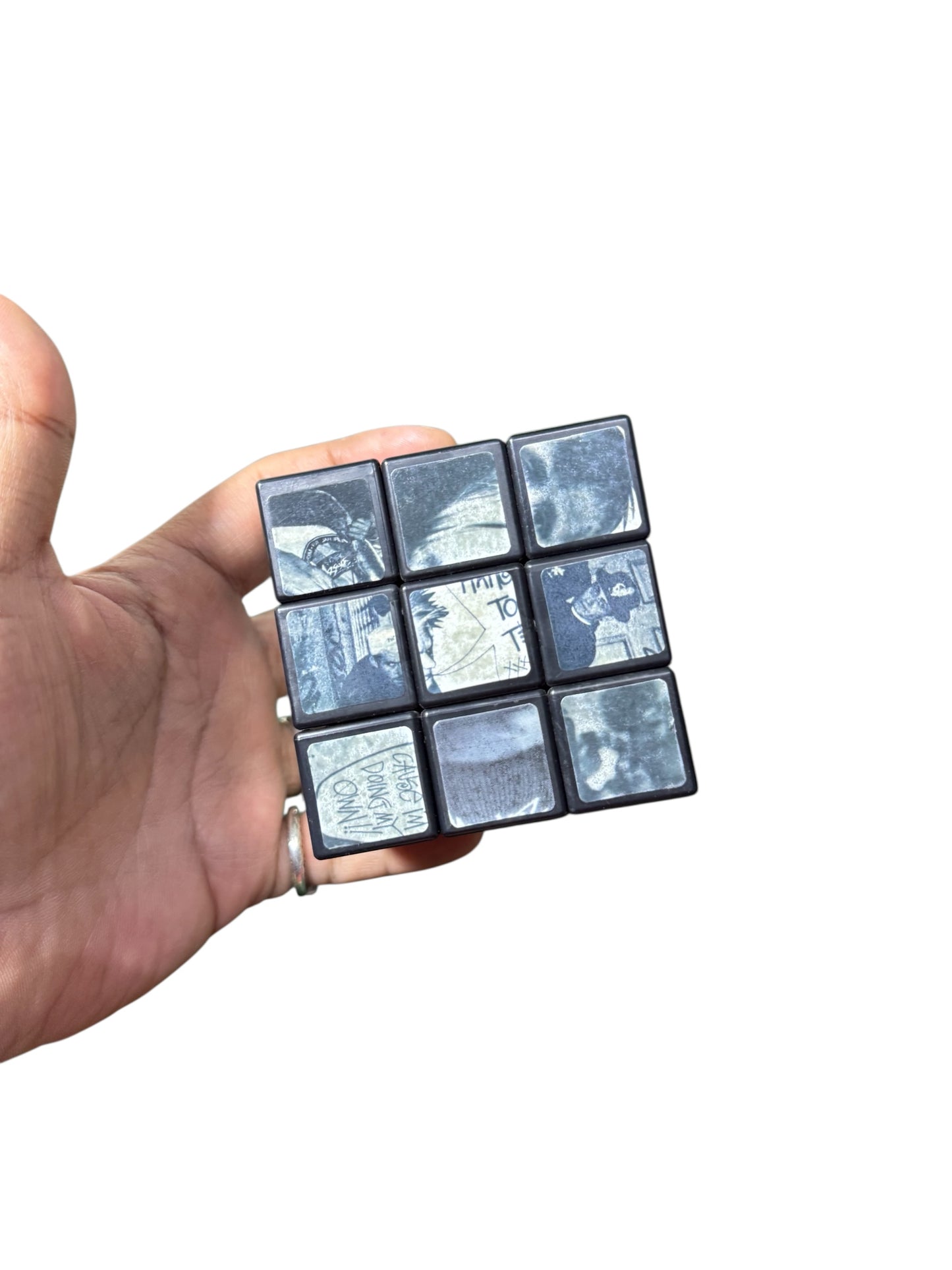 Vintage Stüssy Graphic Rubik Cube Streetwear Promo Puzzle