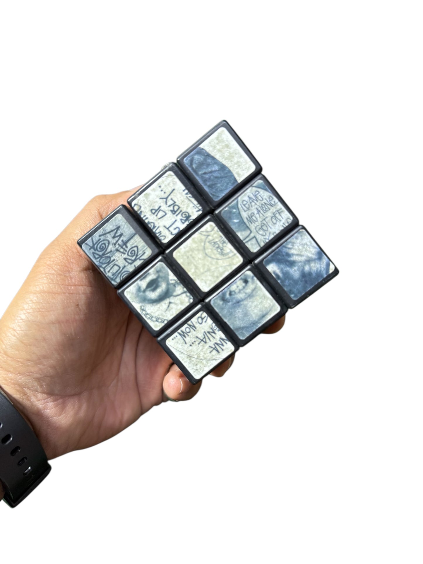 Vintage Stüssy Graphic Rubik Cube Streetwear Promo Puzzle