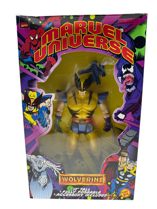 90s ToyBiz Marvel Universe Wolverine 10” – Sealed