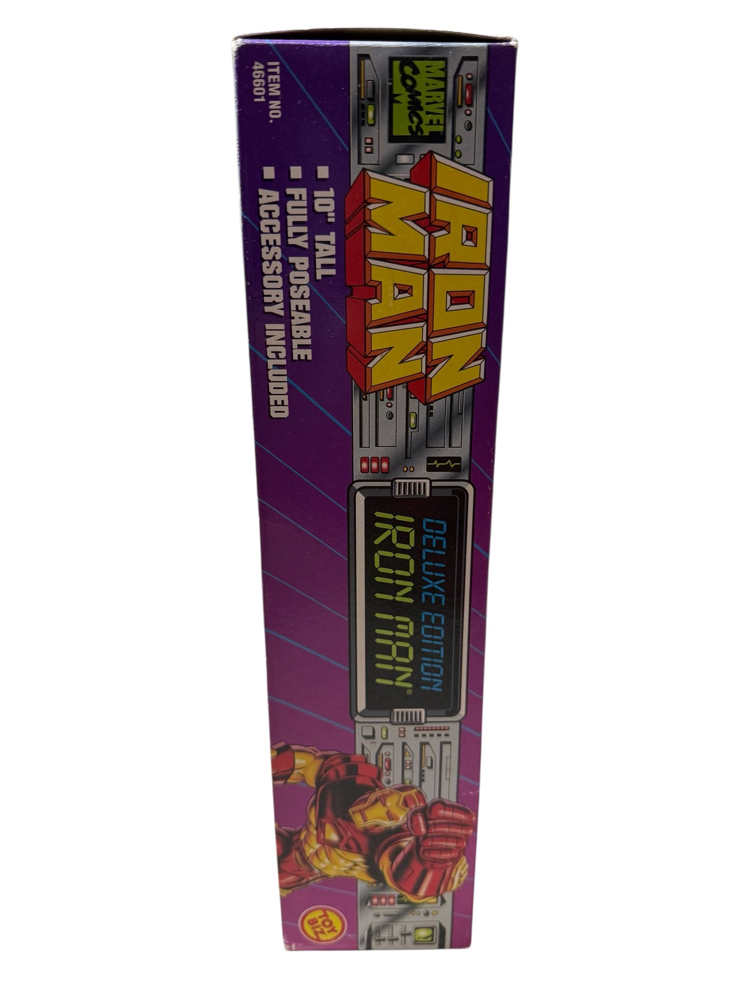 90s ToyBiz Marvel Comics Iron Man 10” Deluxe Edition Sealed