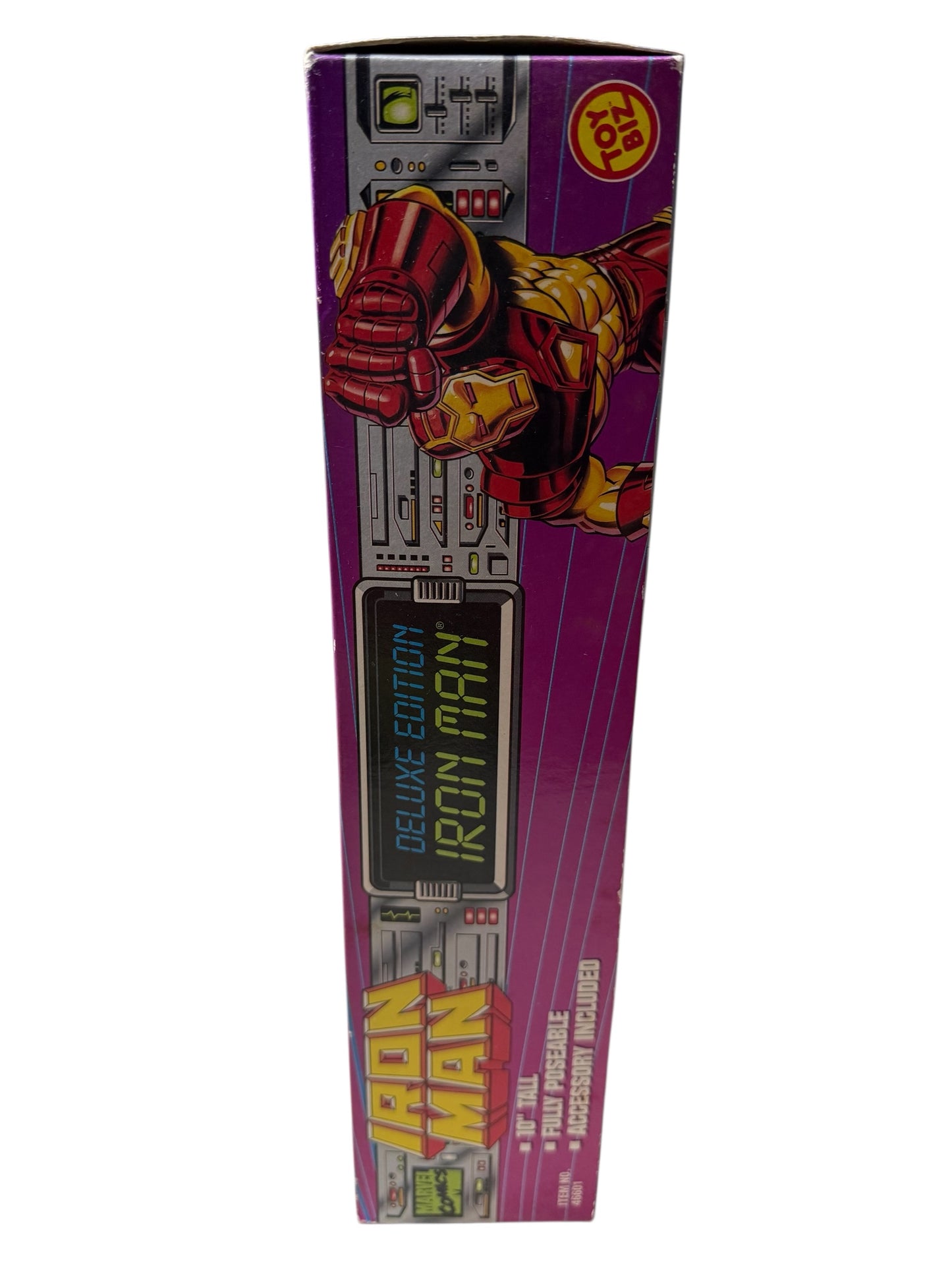 90s ToyBiz Marvel Comics Iron Man 10” Deluxe Edition Sealed