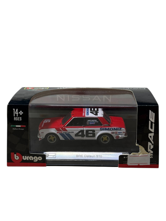 Bburago 1:43 BRE Datsun 510 Race Series Sealed