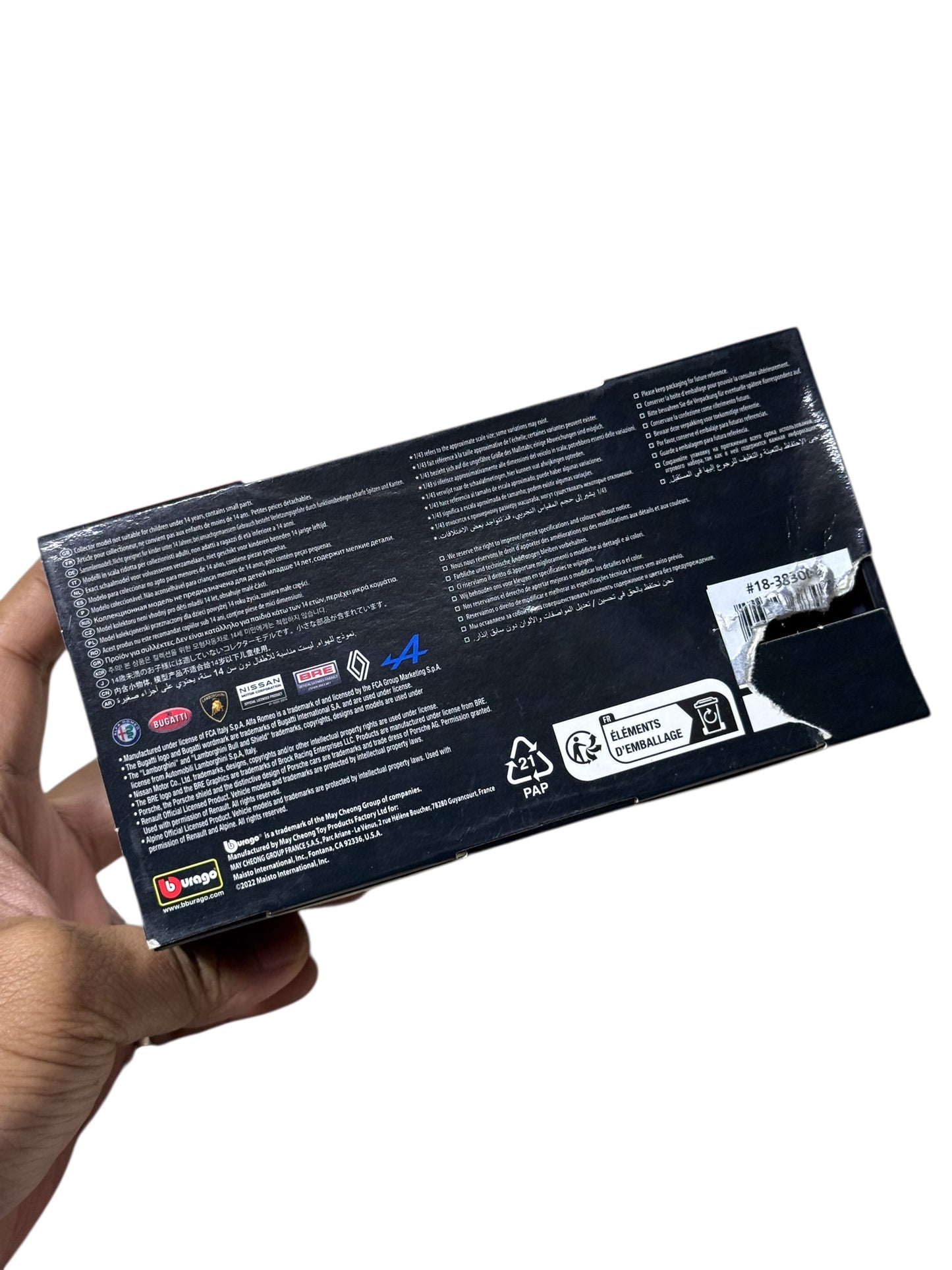 Bburago 1:43 BRE Datsun 510 Race Series Sealed