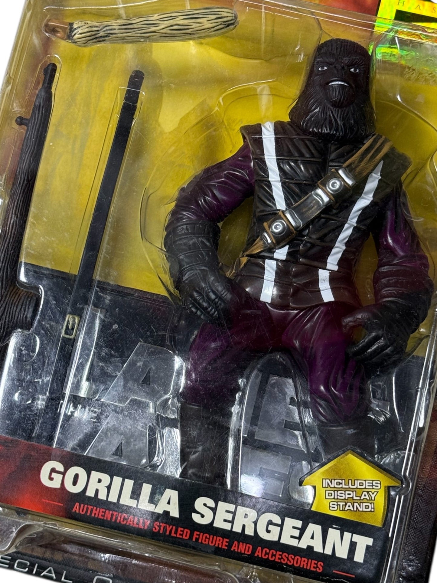 1999 Hasbro Planet of the Apes Gorilla Sergeant Special Collector Edition Sealed