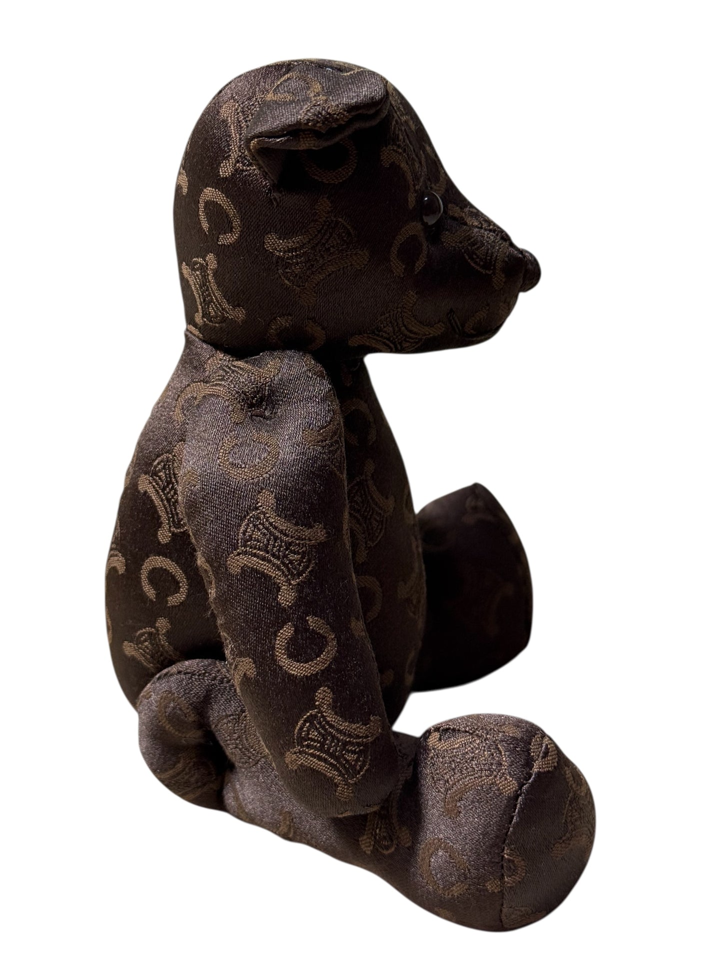 Celine Triomphe Monogram Teddy Bear