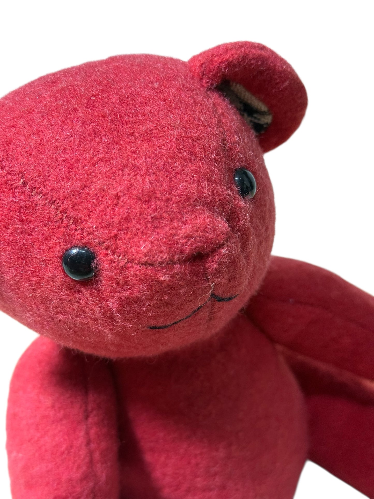 Burberry Red Check Accent Teddy Bear