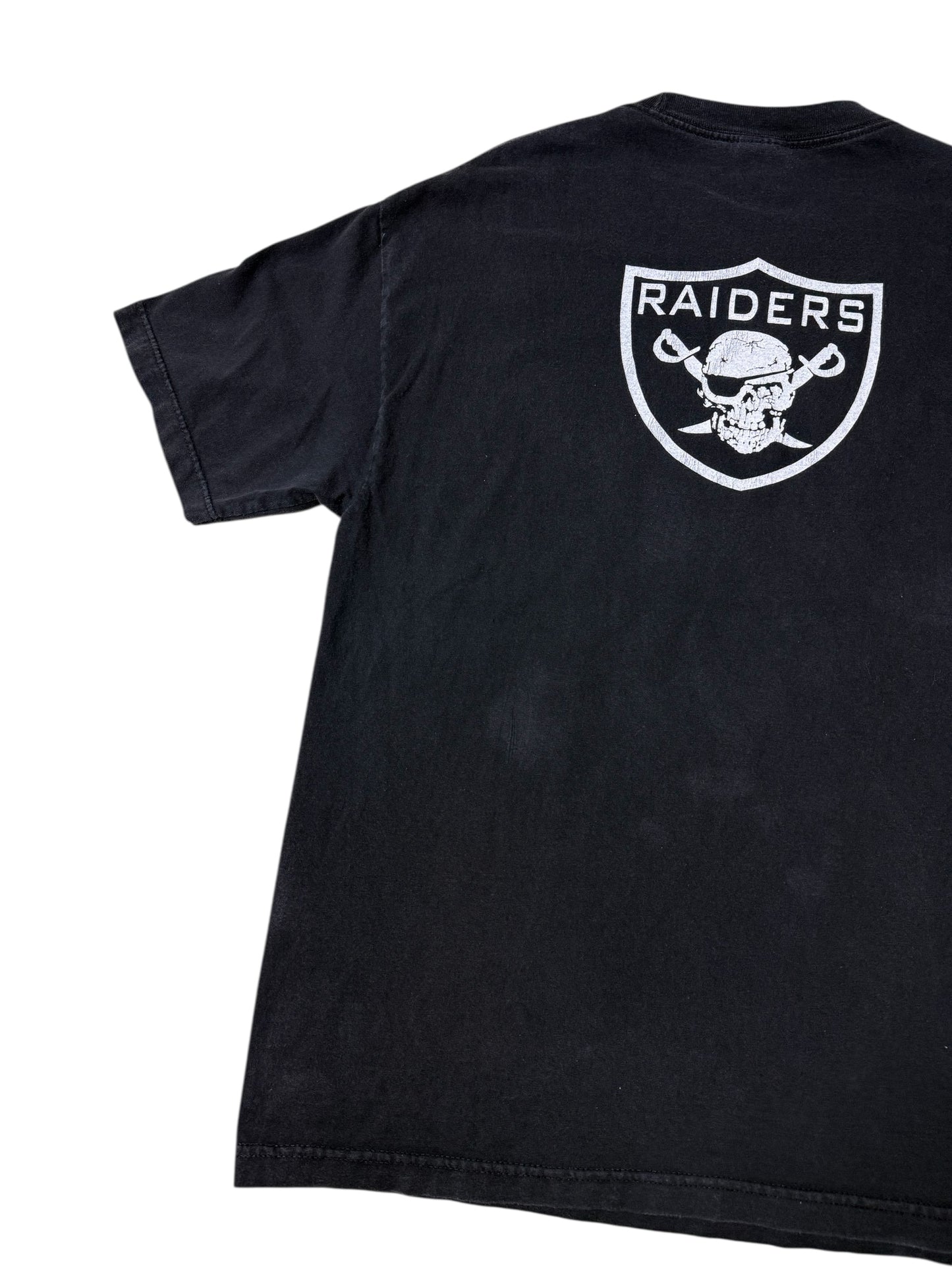 Vintage Oakland Raiders “F*ck All Raider Haters” Tshirt Double Sided