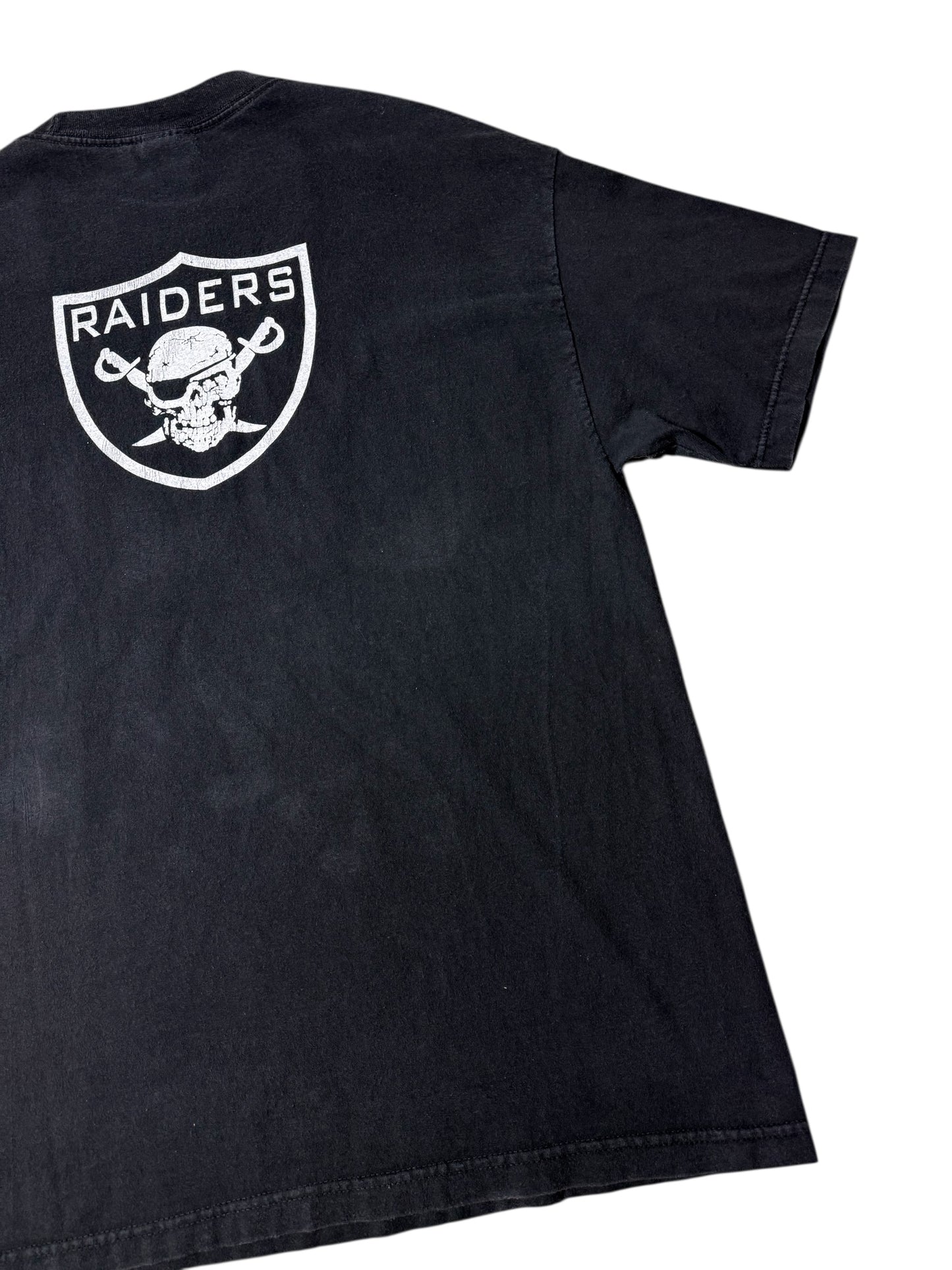 Vintage Oakland Raiders “F*ck All Raider Haters” Tshirt Double Sided