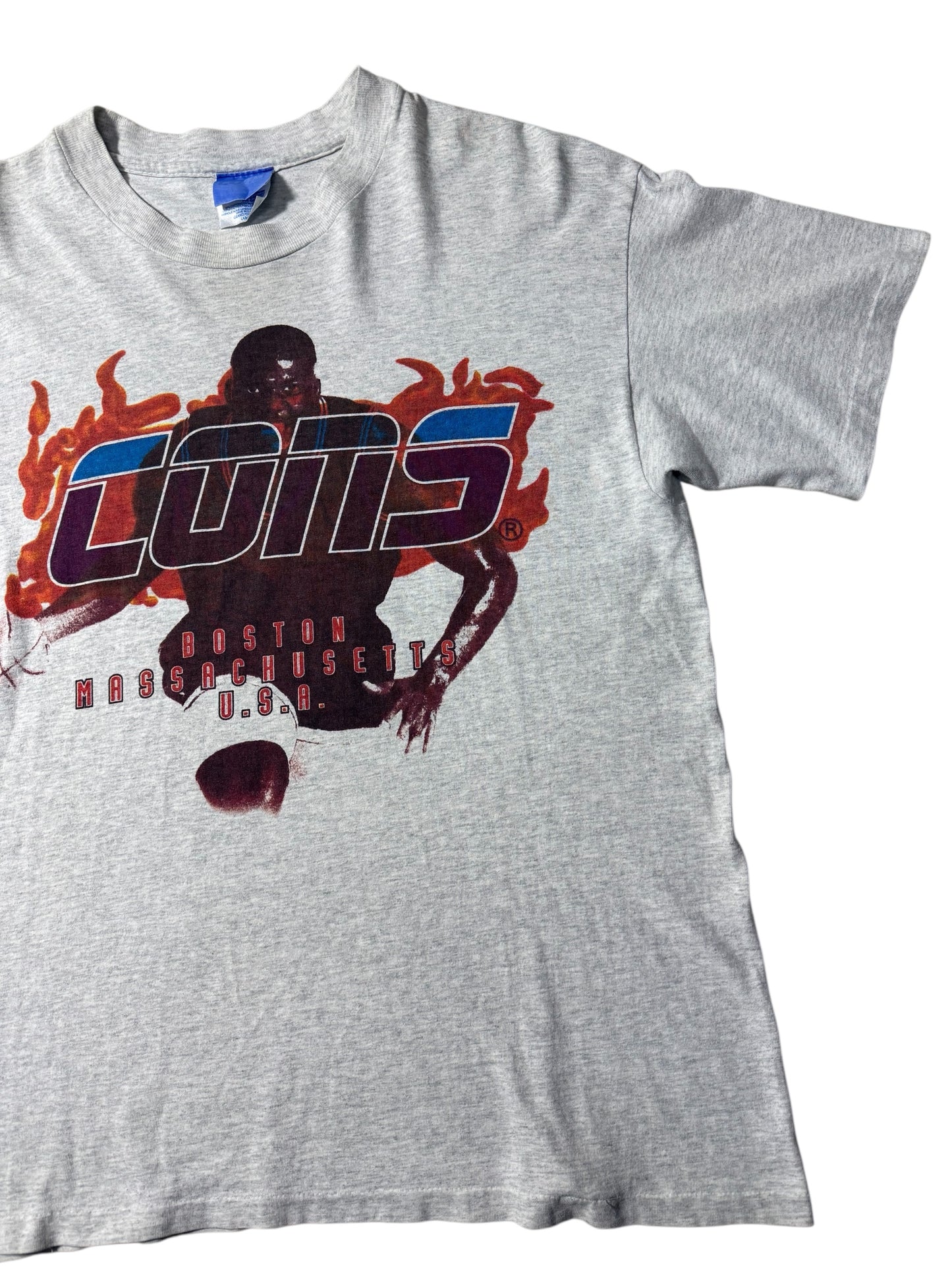 Vintage 90s CONS Basketball T-Shirt Converse Licensed Boston Massachusetts Graphic