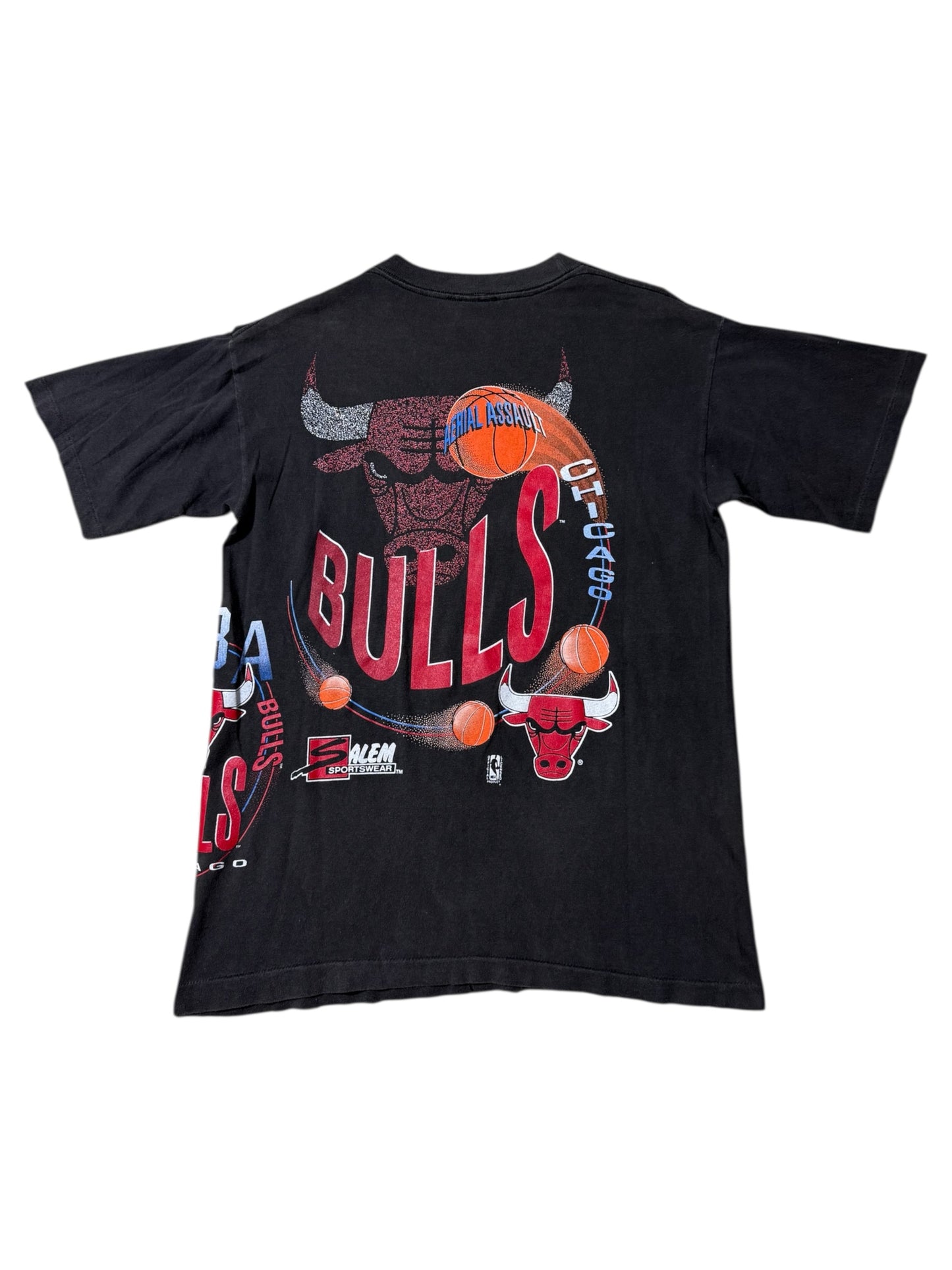 Vintage 90s Chicago Bulls “Aerial Assault” Tee Salem Sportswear